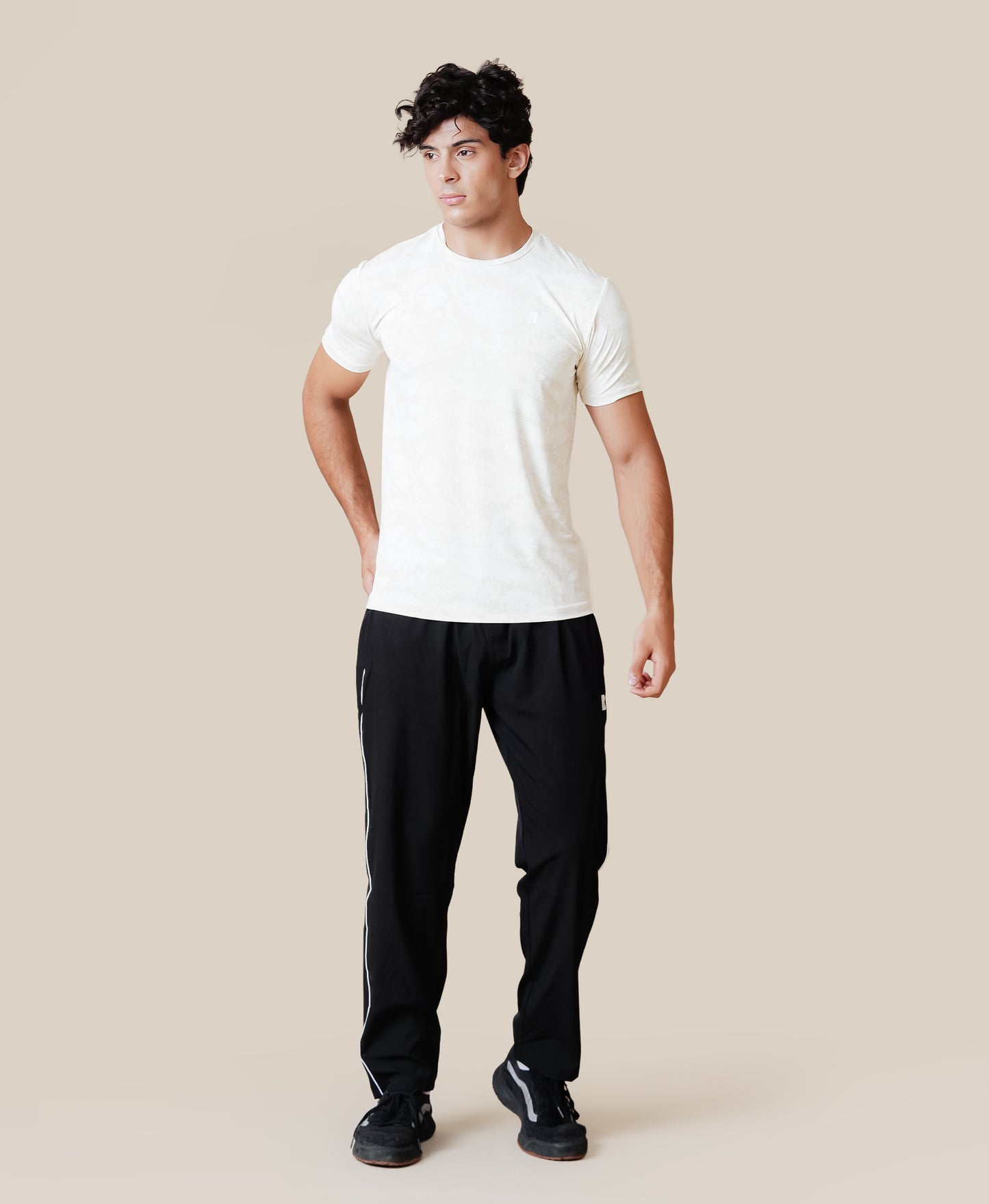 Trackline Joggers - Just Black