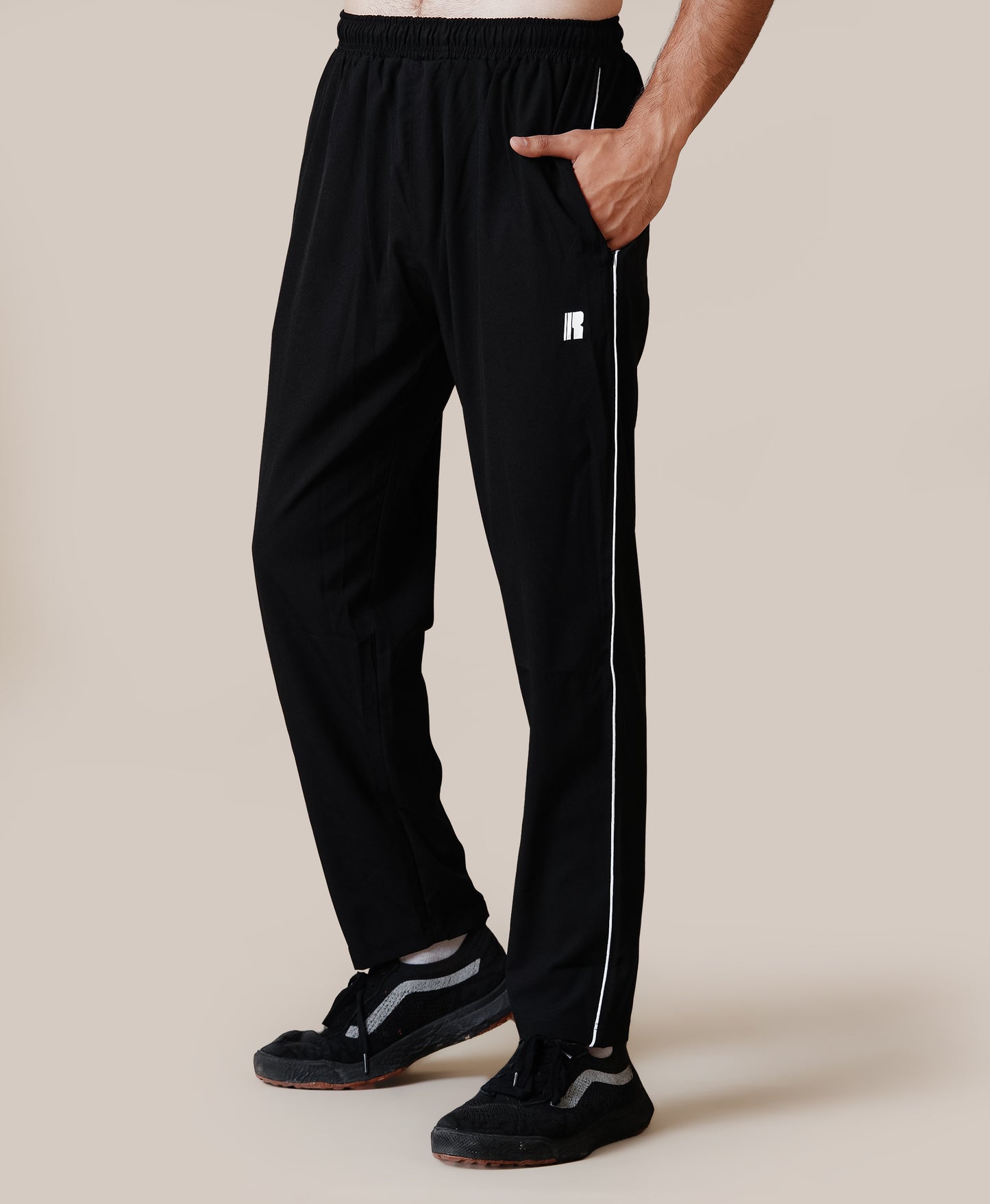 Trackline Joggers - Just Black