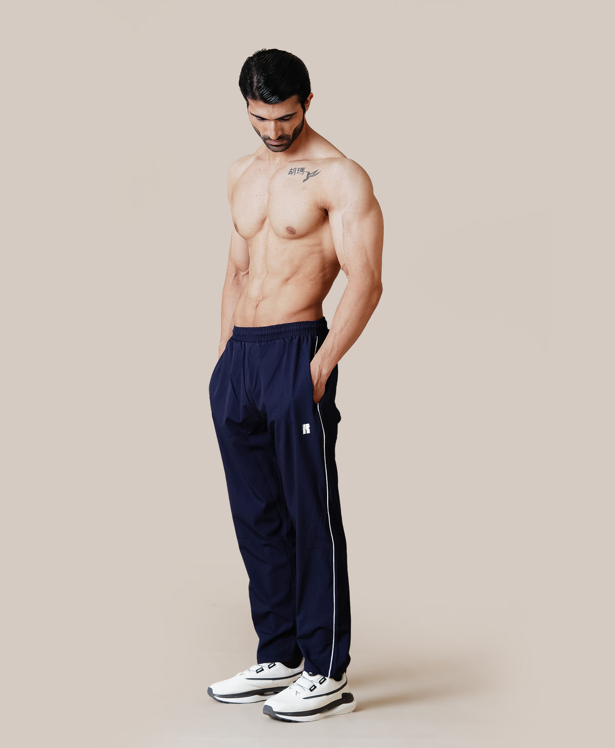 Trackline Joggers - Space Blue