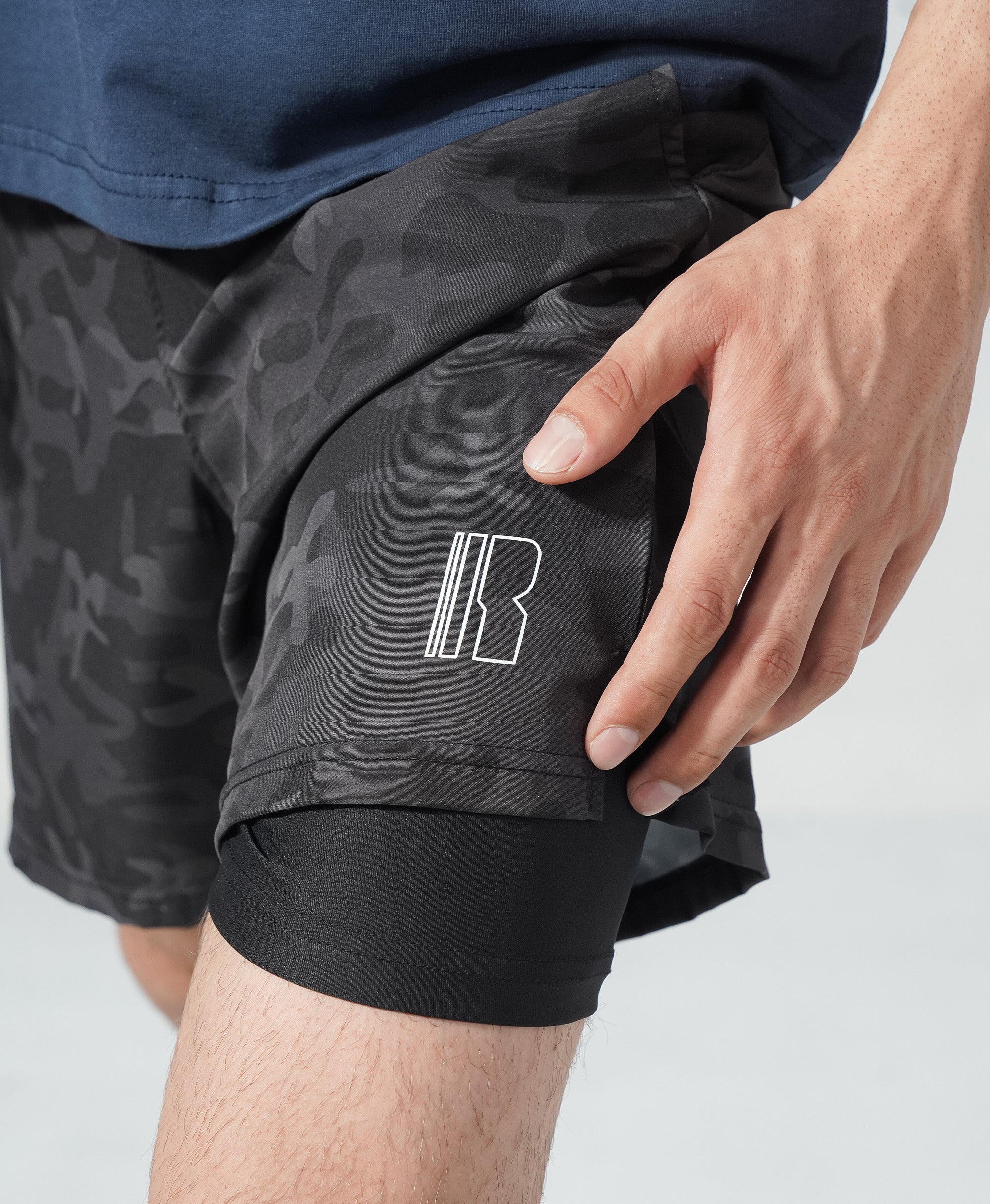 Mercurial Shorts - Black Stealth Camo