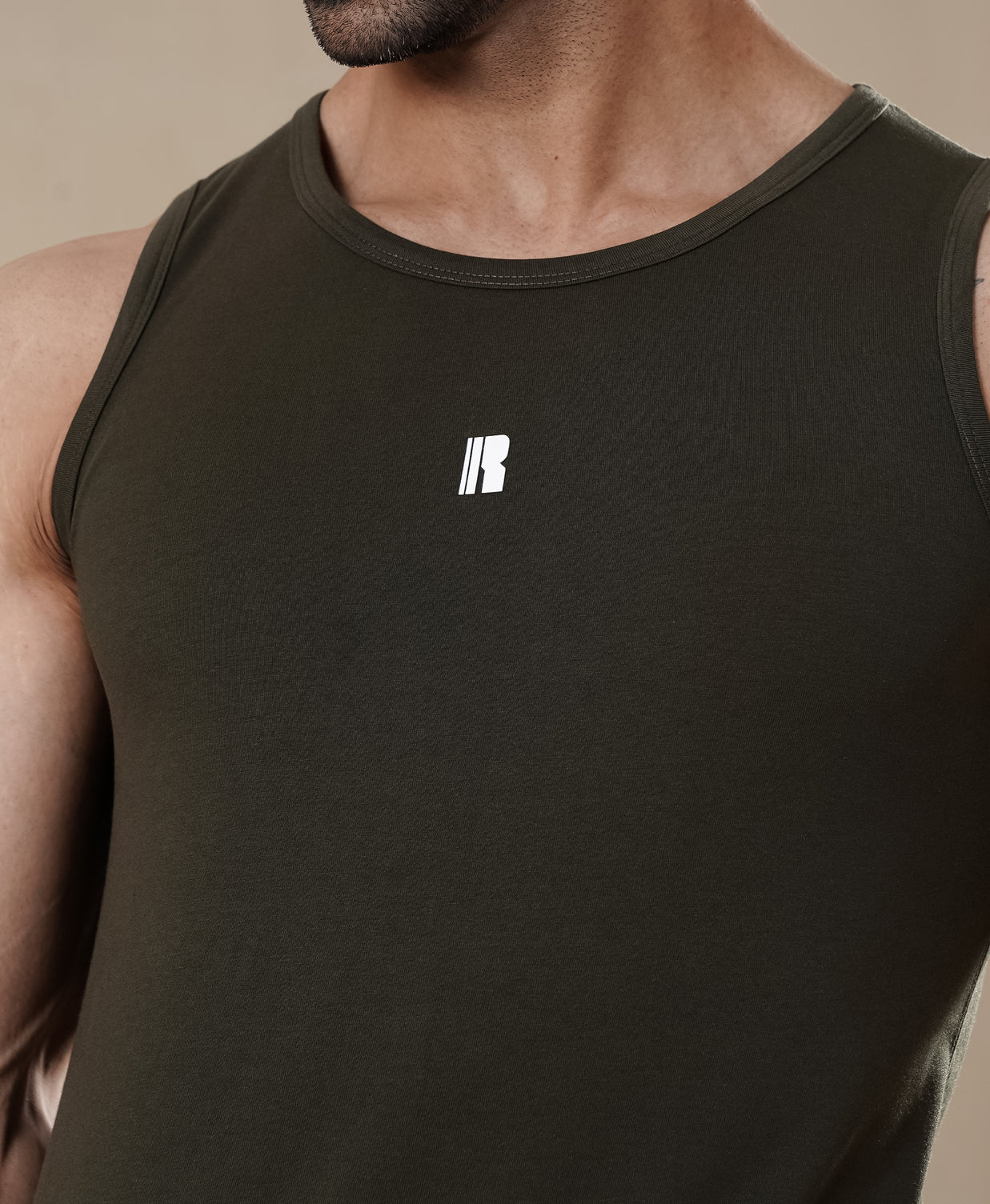 Essential Tank - Combat Green