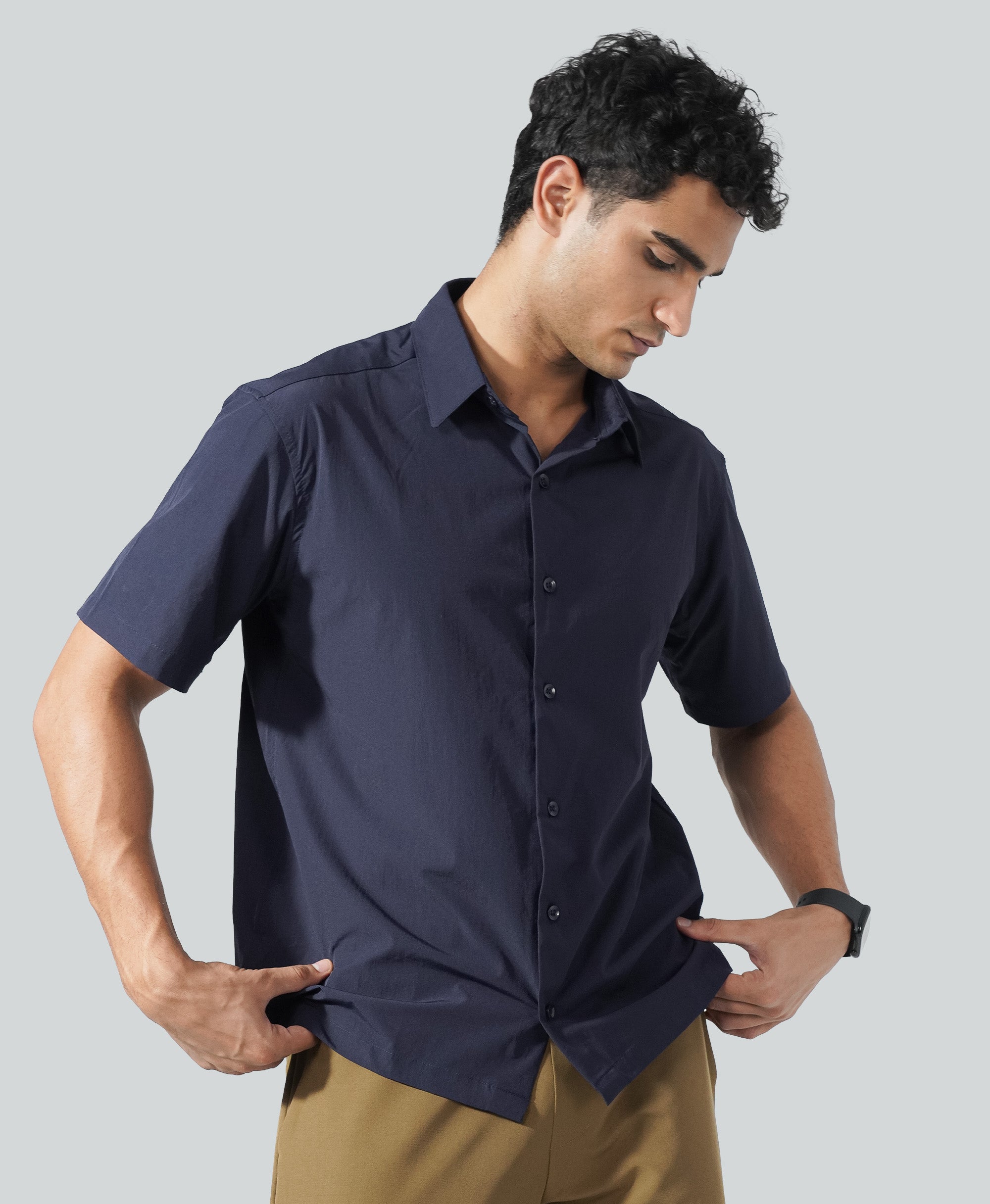 Commuter Shirt - Harbour Blue