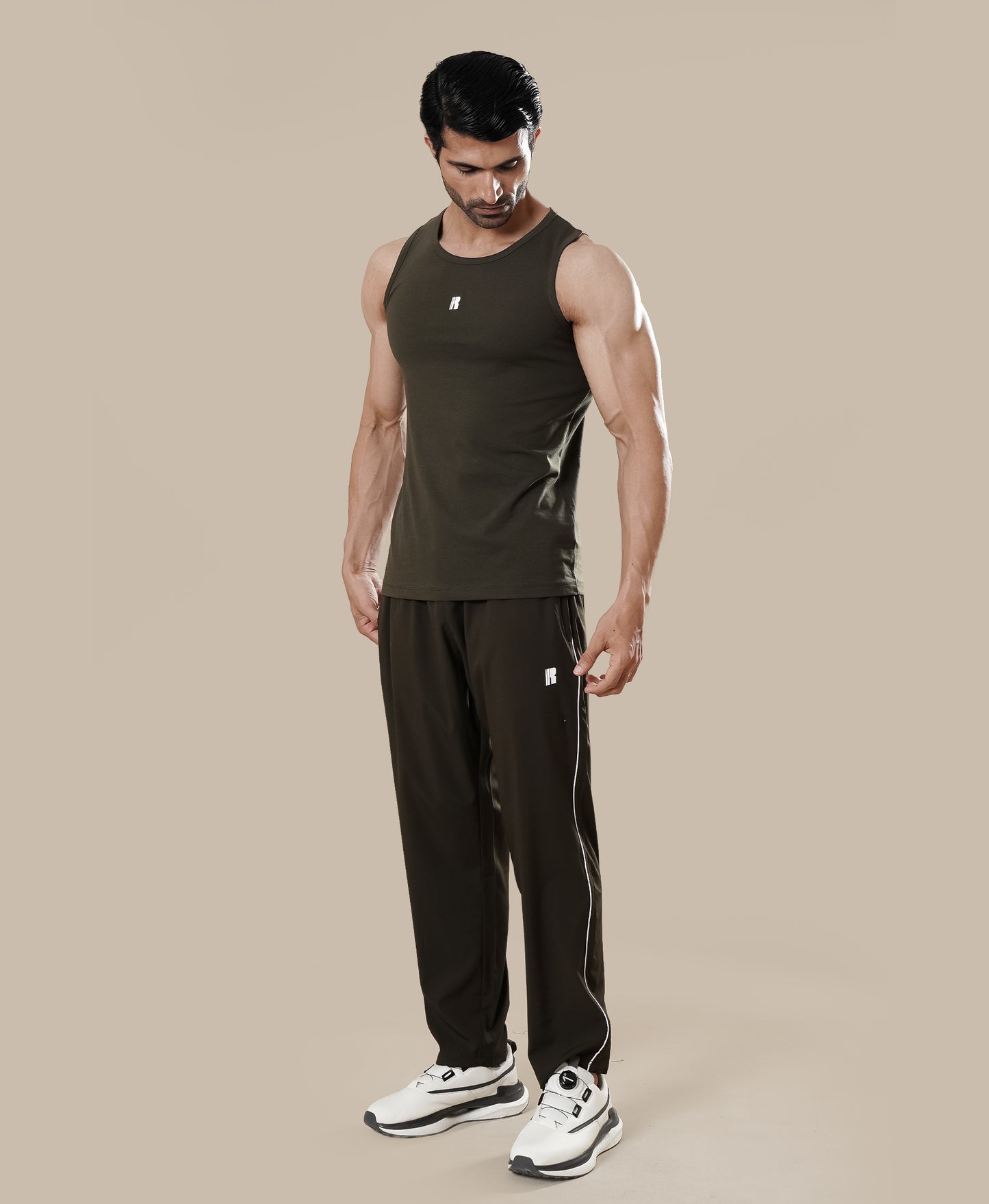 Trackline Joggers - Combat Green