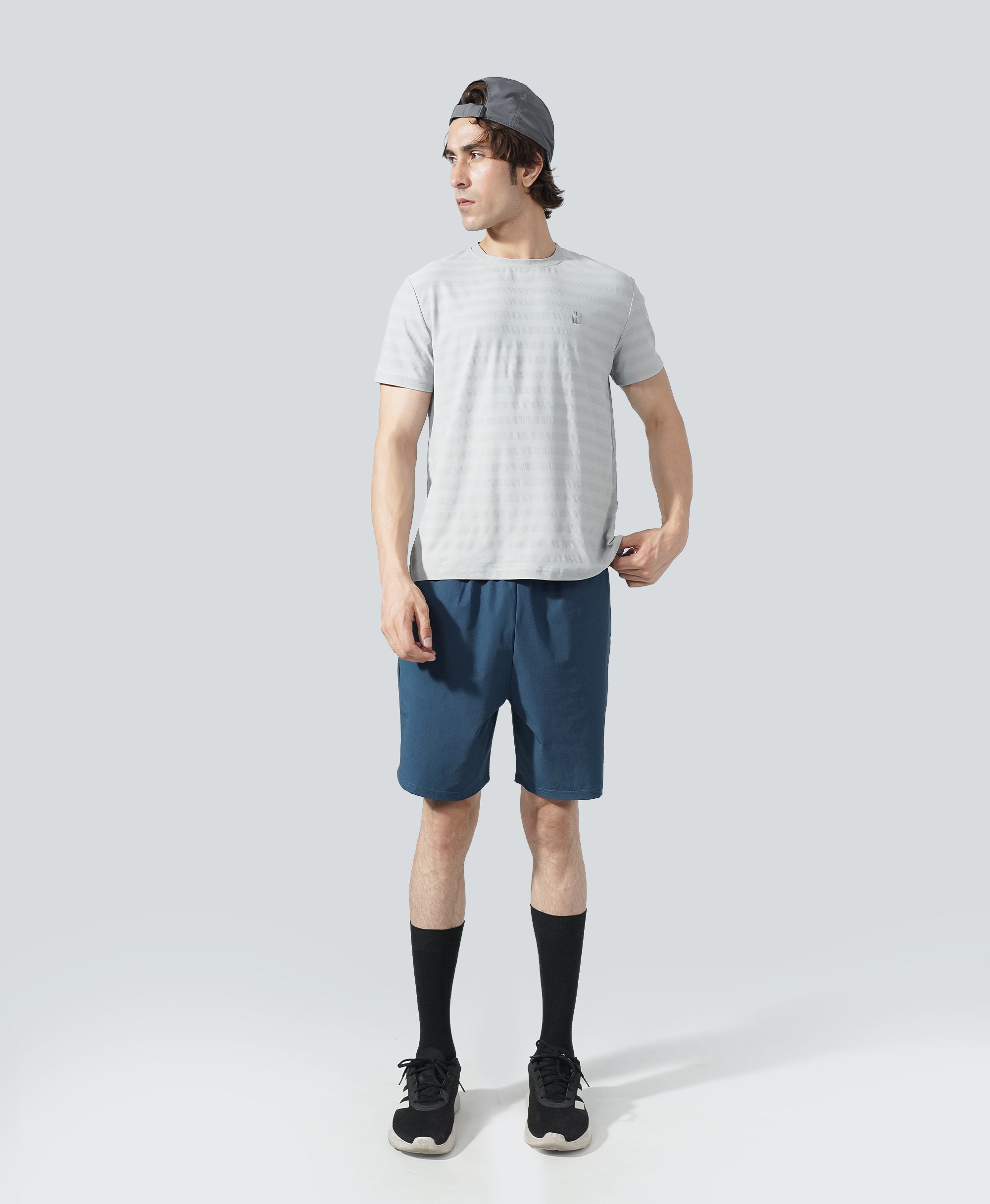 Windrunner Tee - Ice Grey