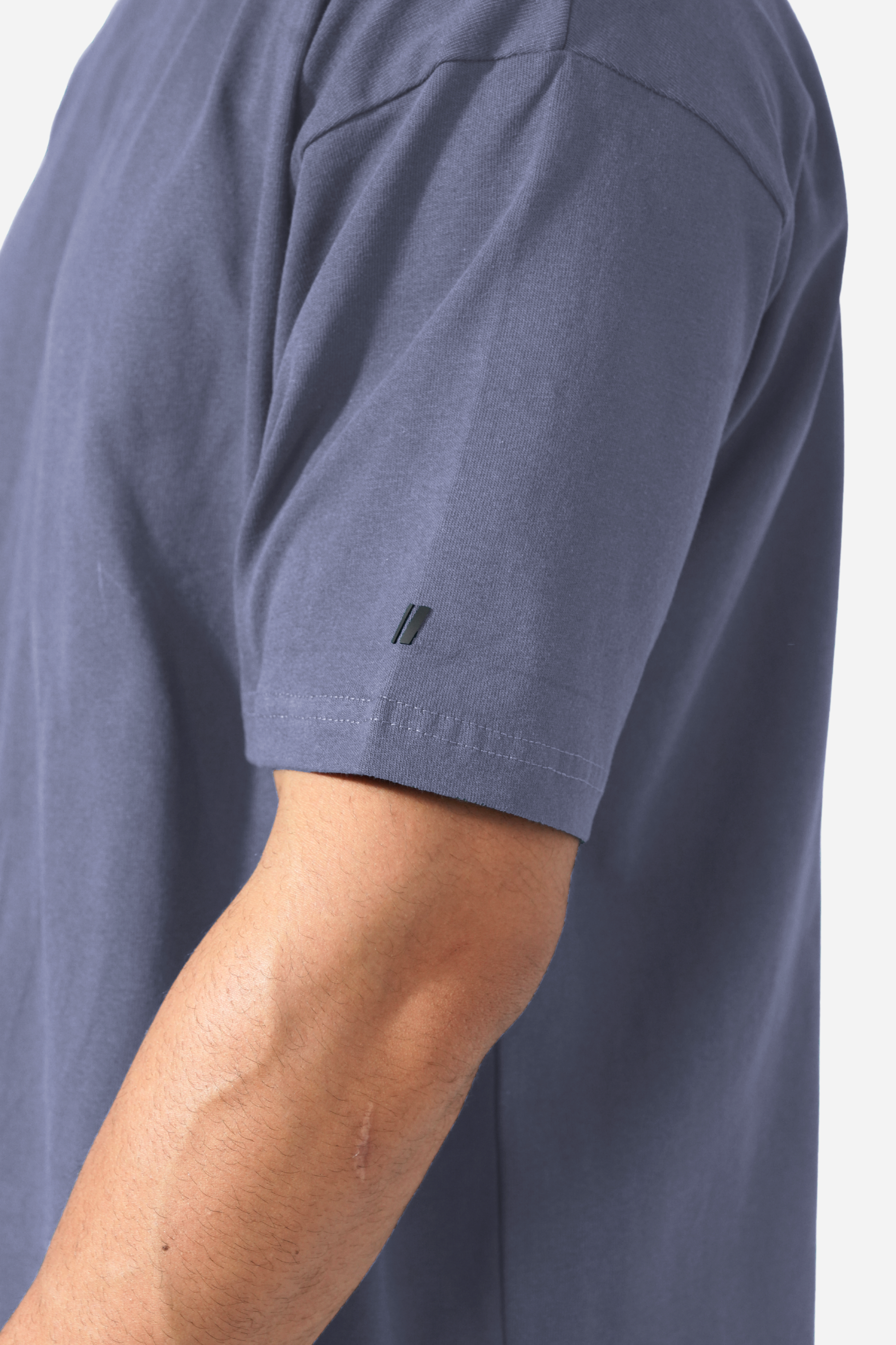 24.7 Oversized Tee - Slate Purple