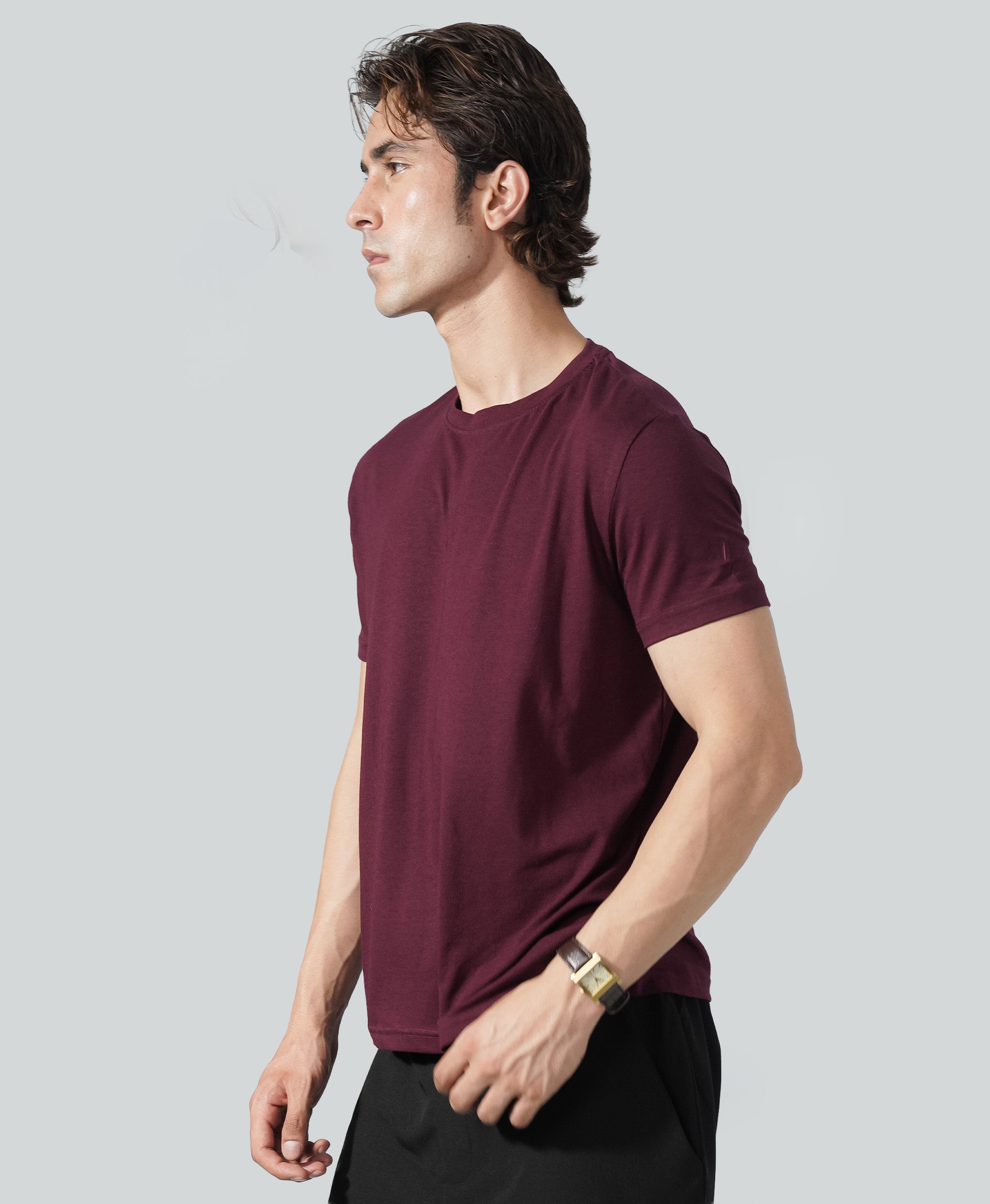 Always On Tee - Cabernet