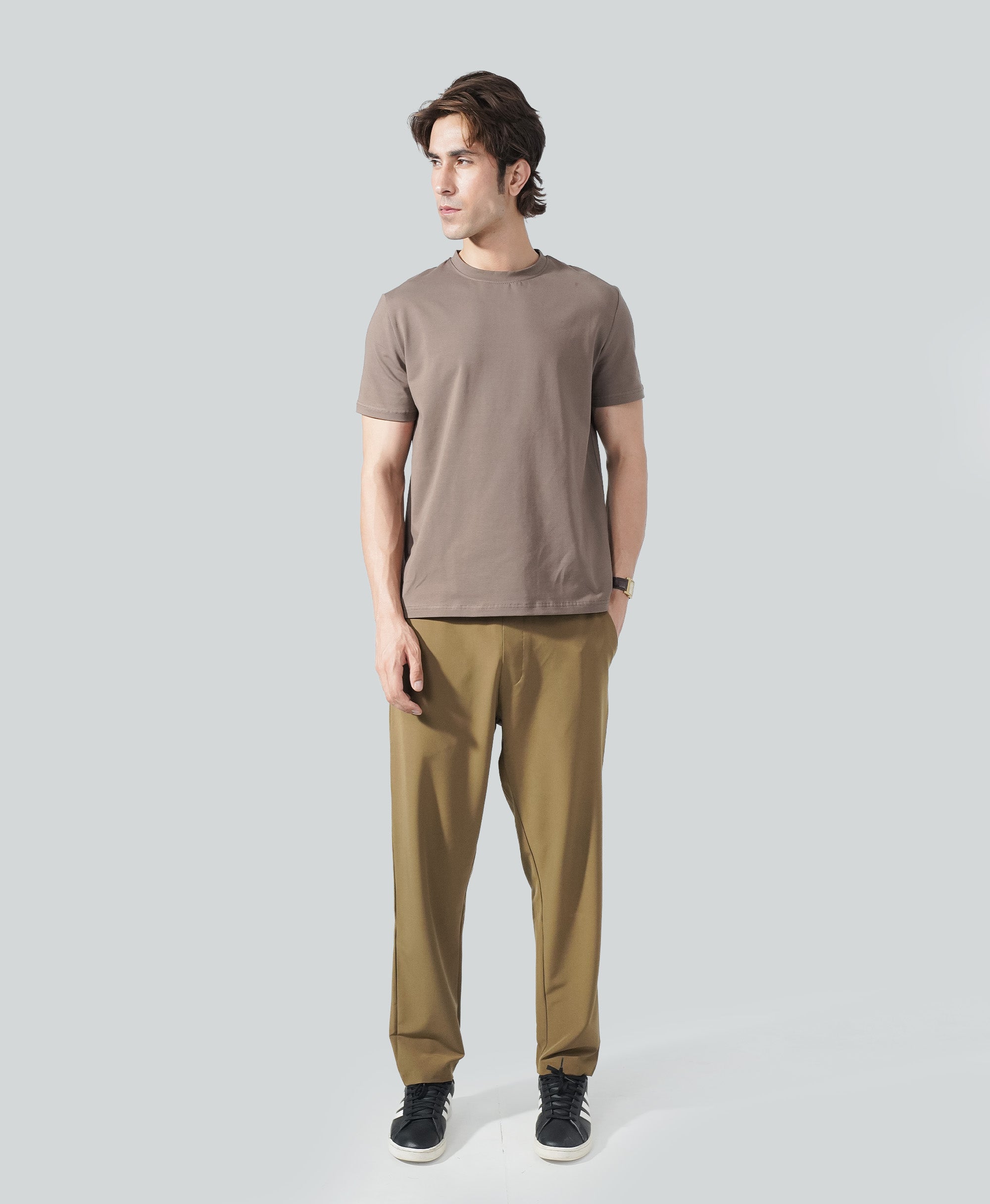 24.7 Tee - Mocha Brown