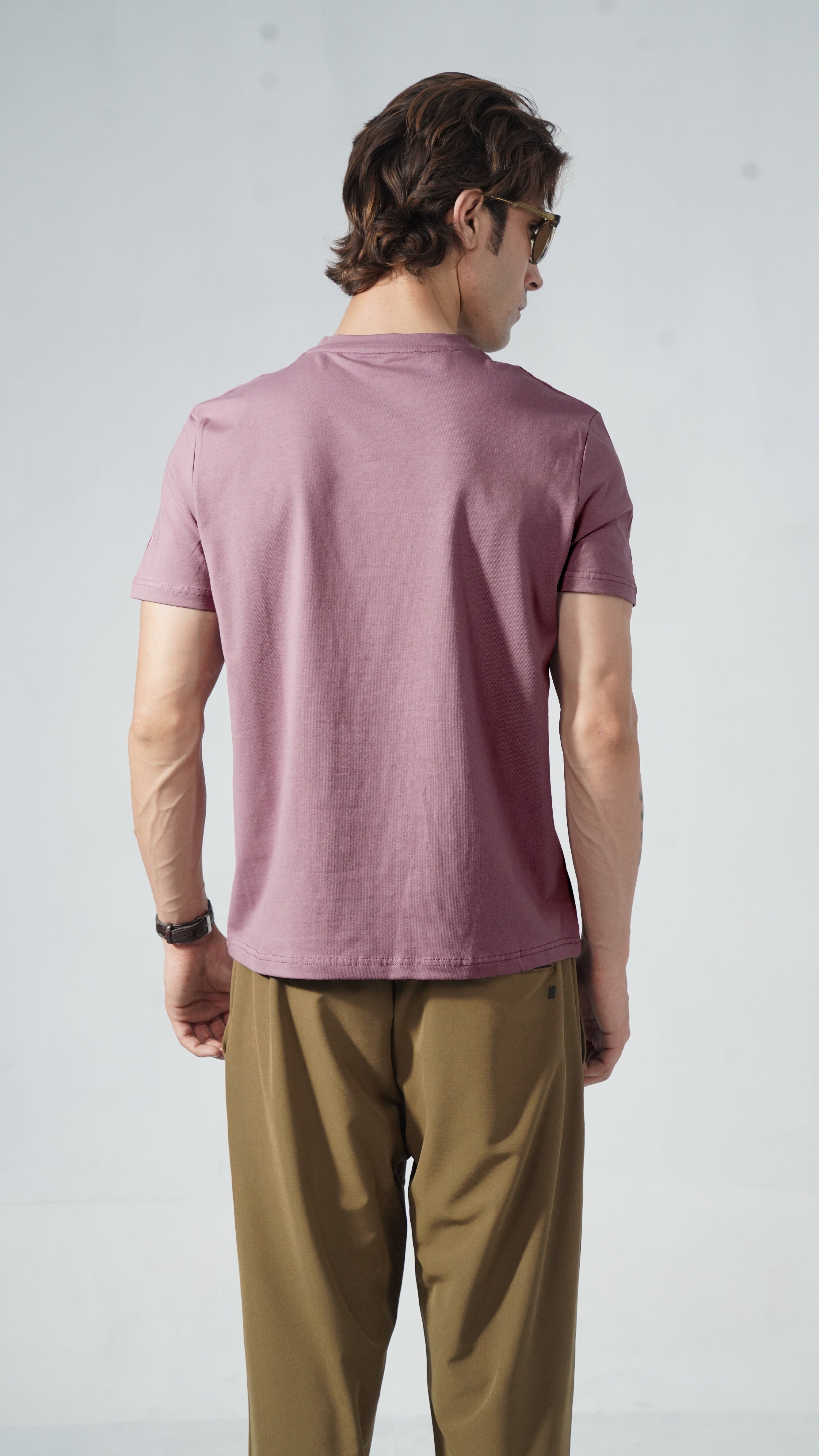 24.7 Tee - Ash Mauve