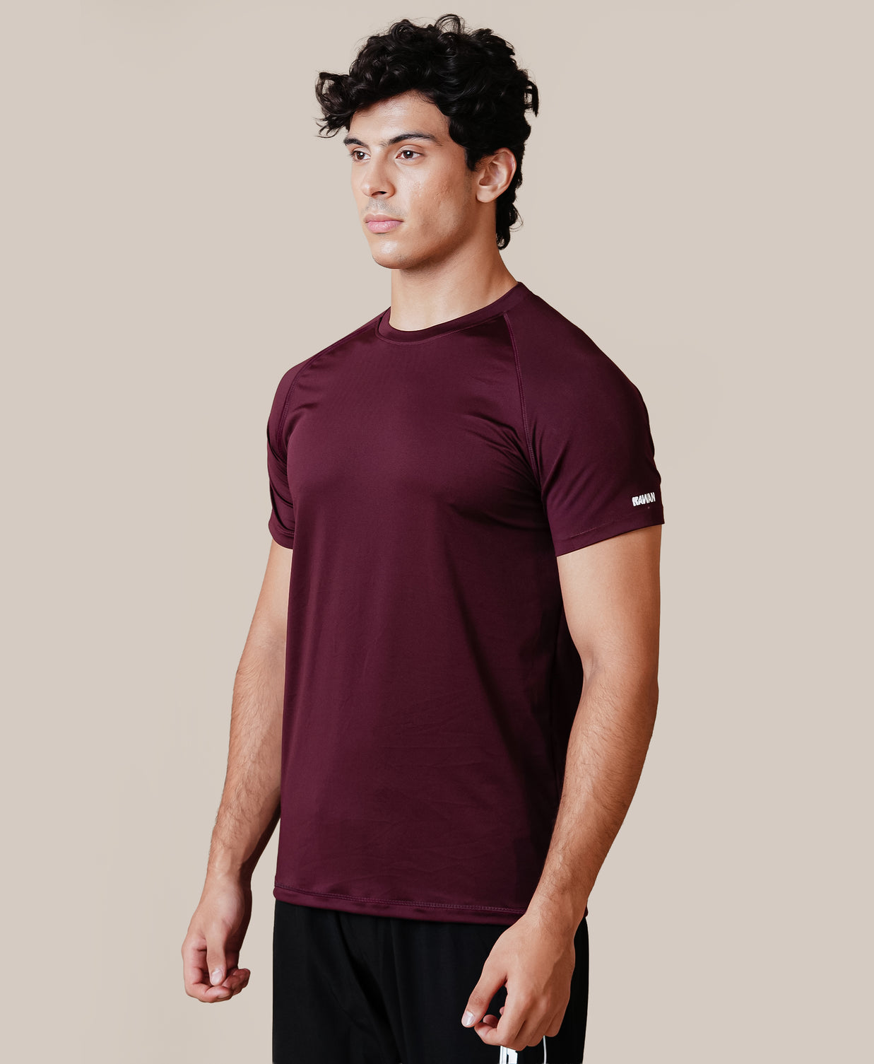 Kinetic Tee - Dark Plum