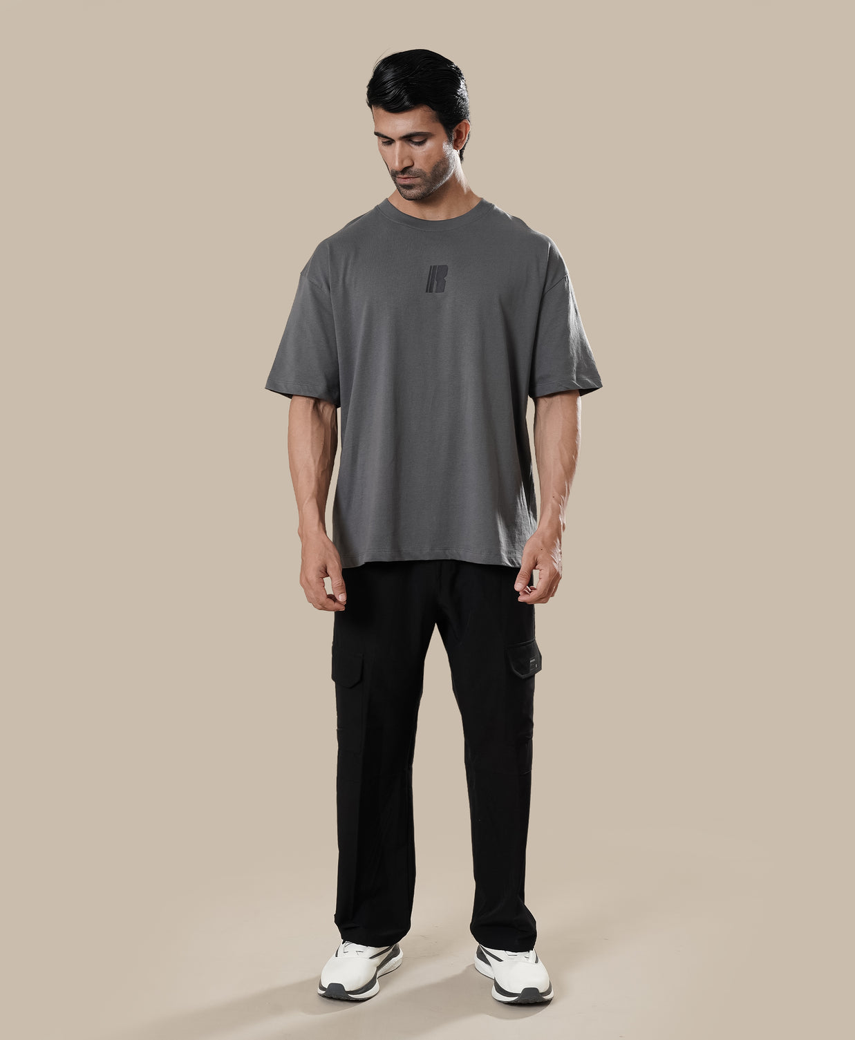 RAWAN Oversized Tee - Storm Grey