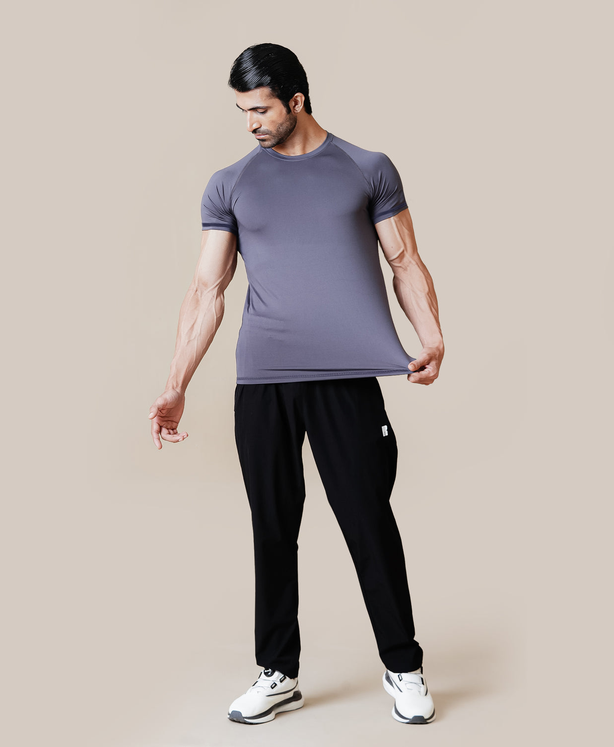 Kinetic Tee - Iron Grey
