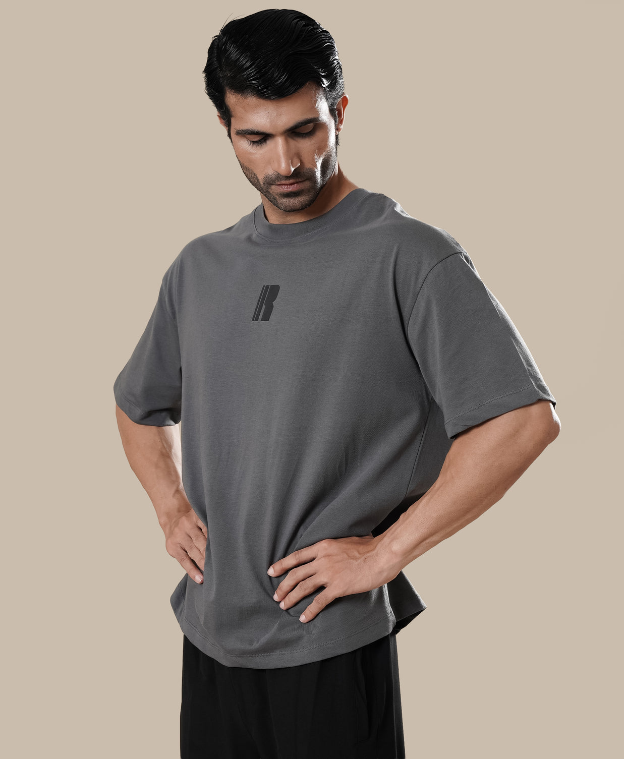 RAWAN Oversized Tee - Storm Grey