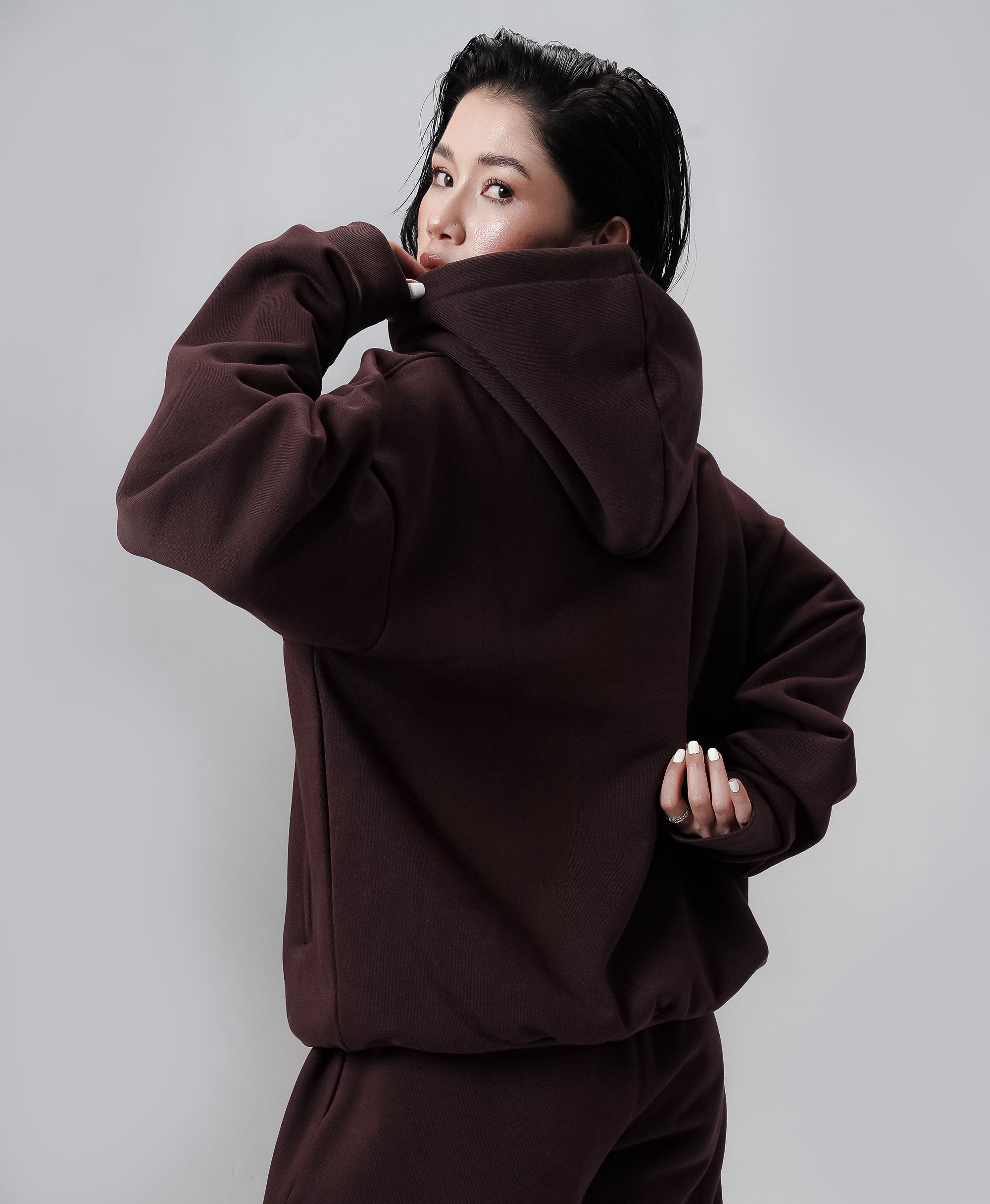 24.7 Hoodie - Espresso Brown