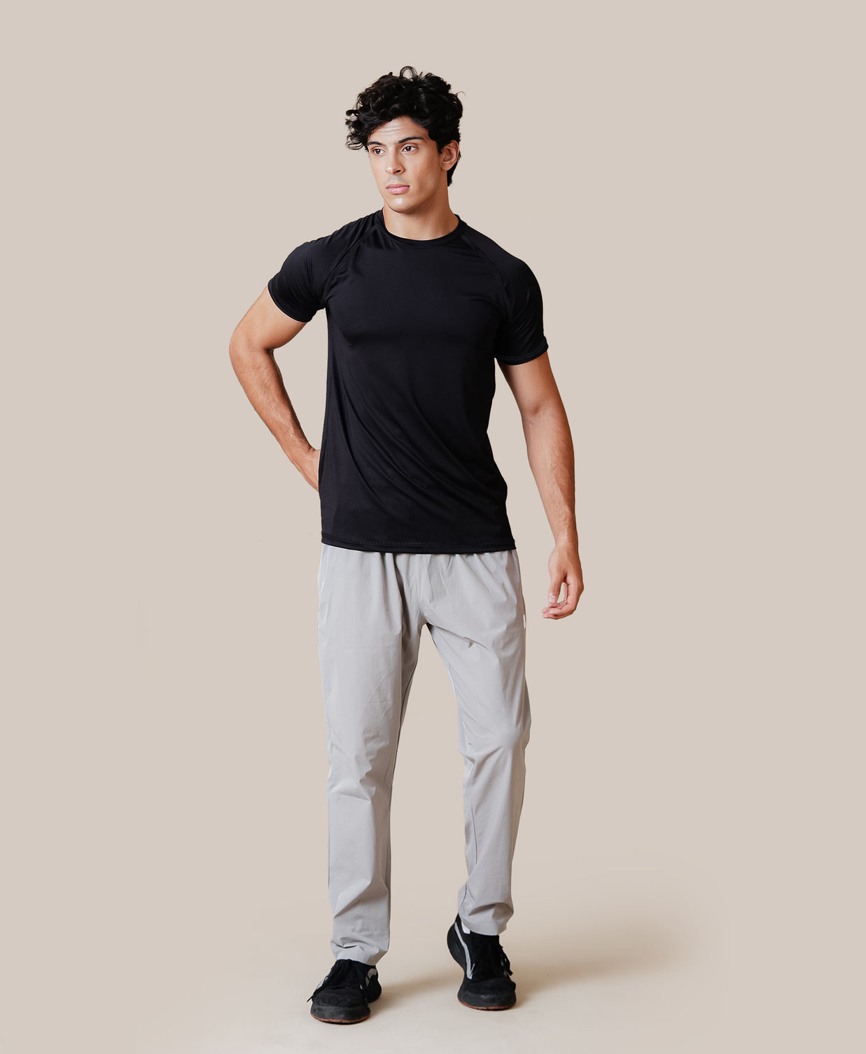 Kinetic Tee - Just Black