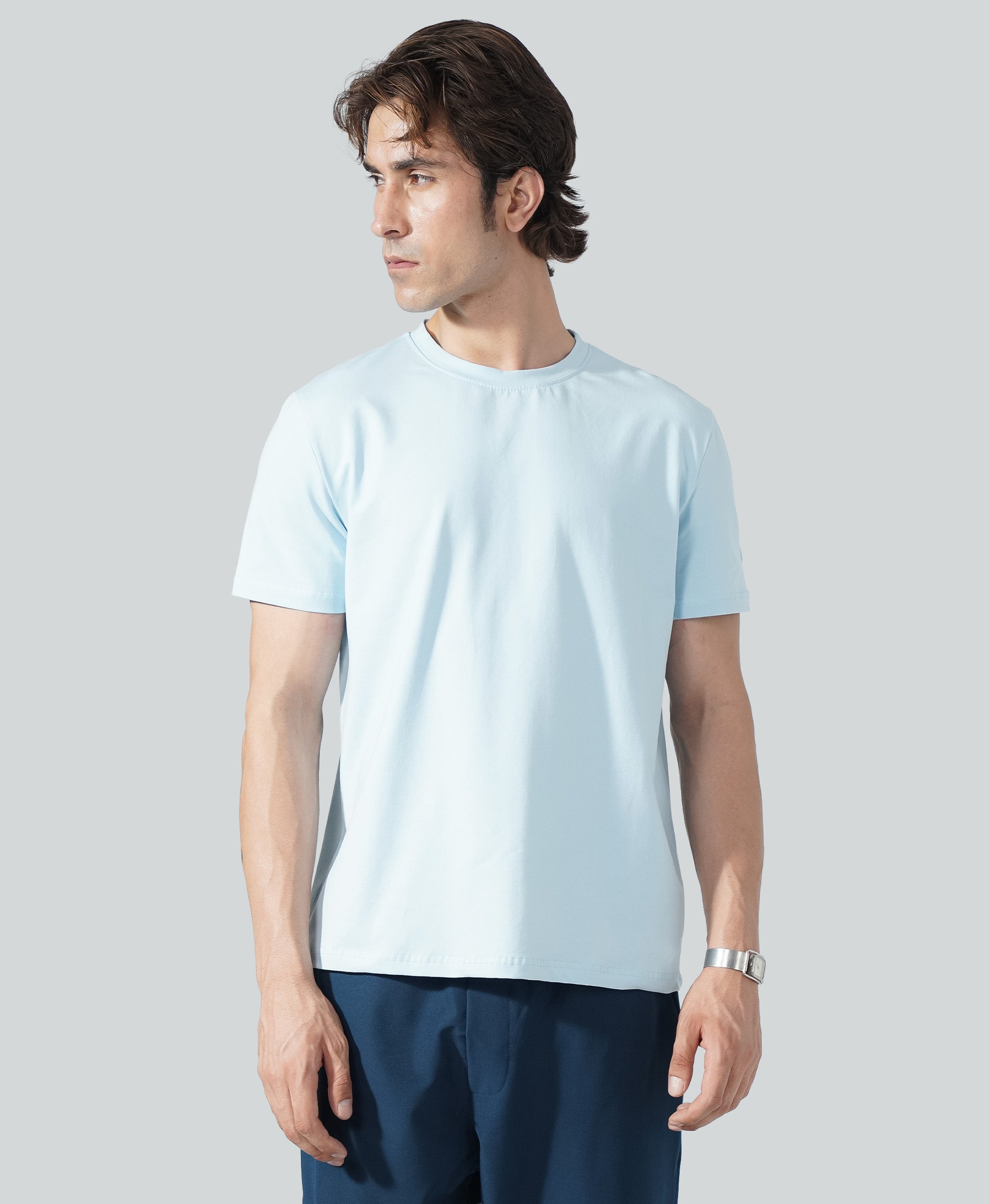 24.7 Tee - Arctic Blue