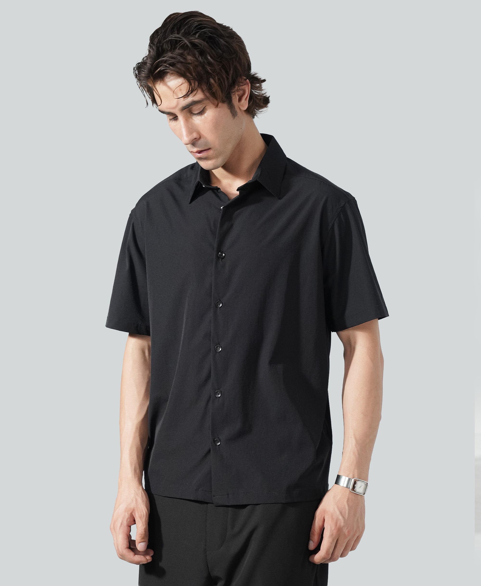 Commuter Shirt - Jet Black