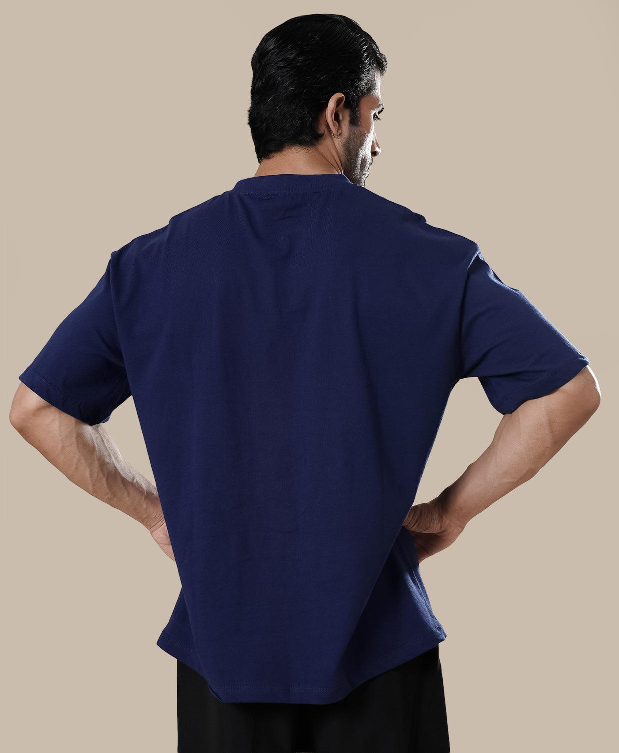 RAWAN Oversized Tee - Midnight Blue