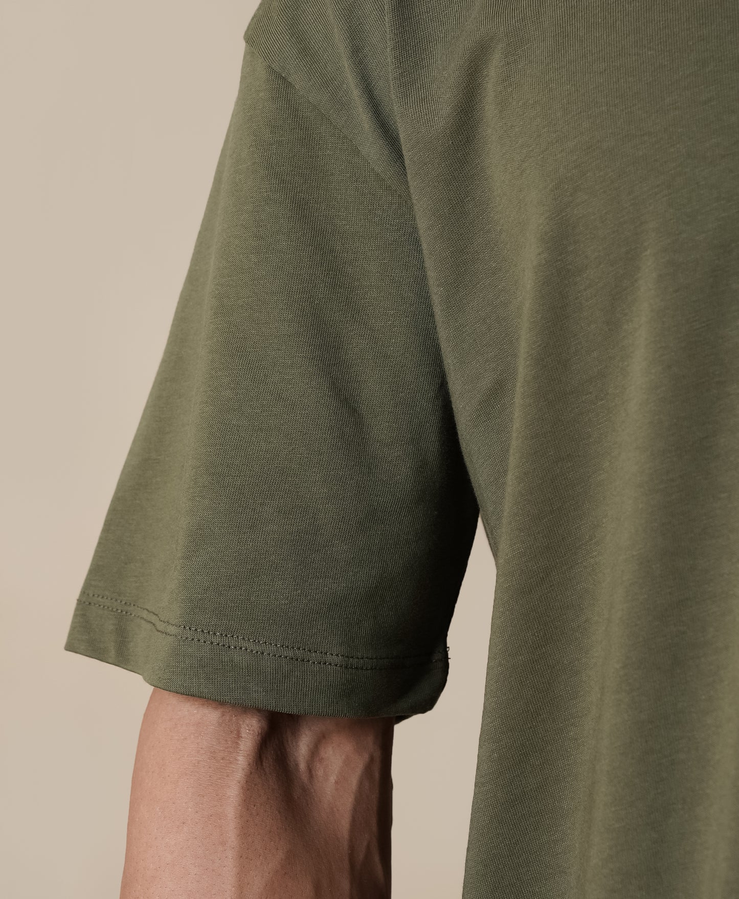 RAWAN Oversized Tee - Olive Green