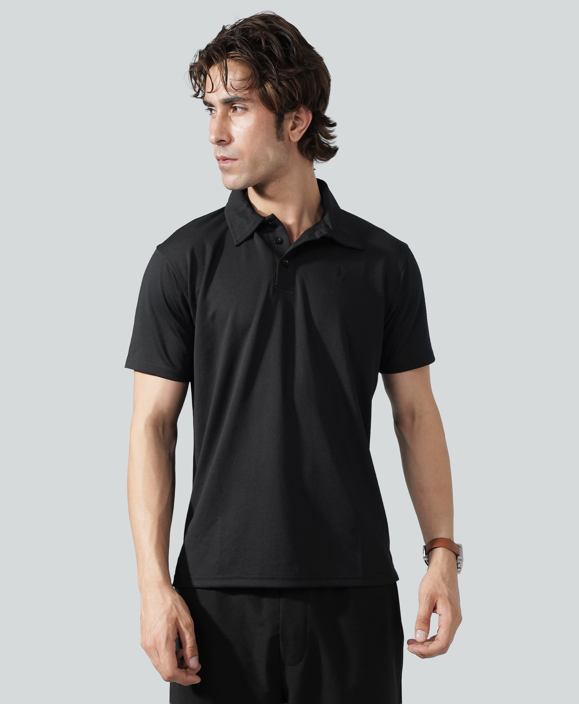 Court Polo - Onyx Black