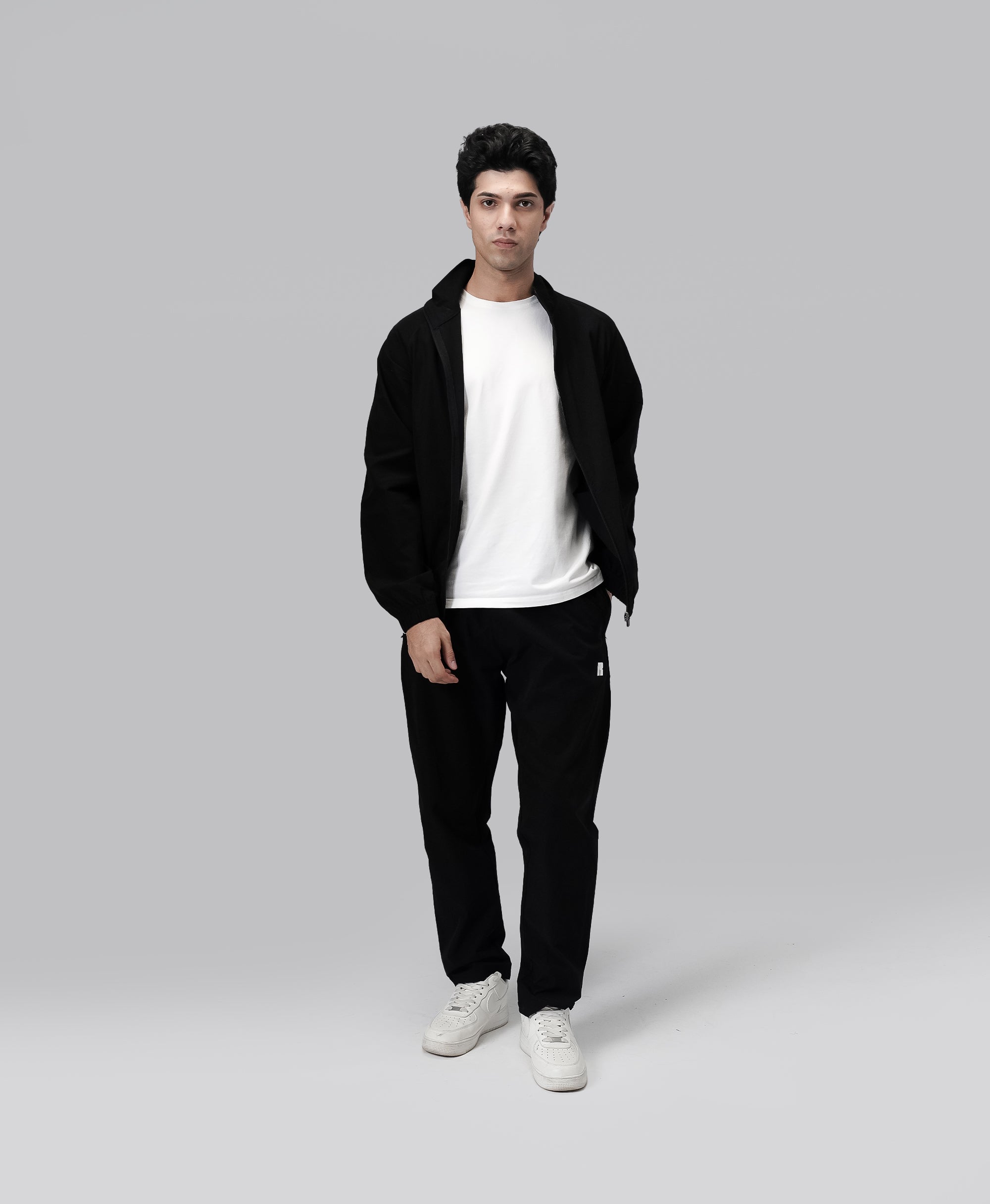 Drift Track Jacket - Just Black