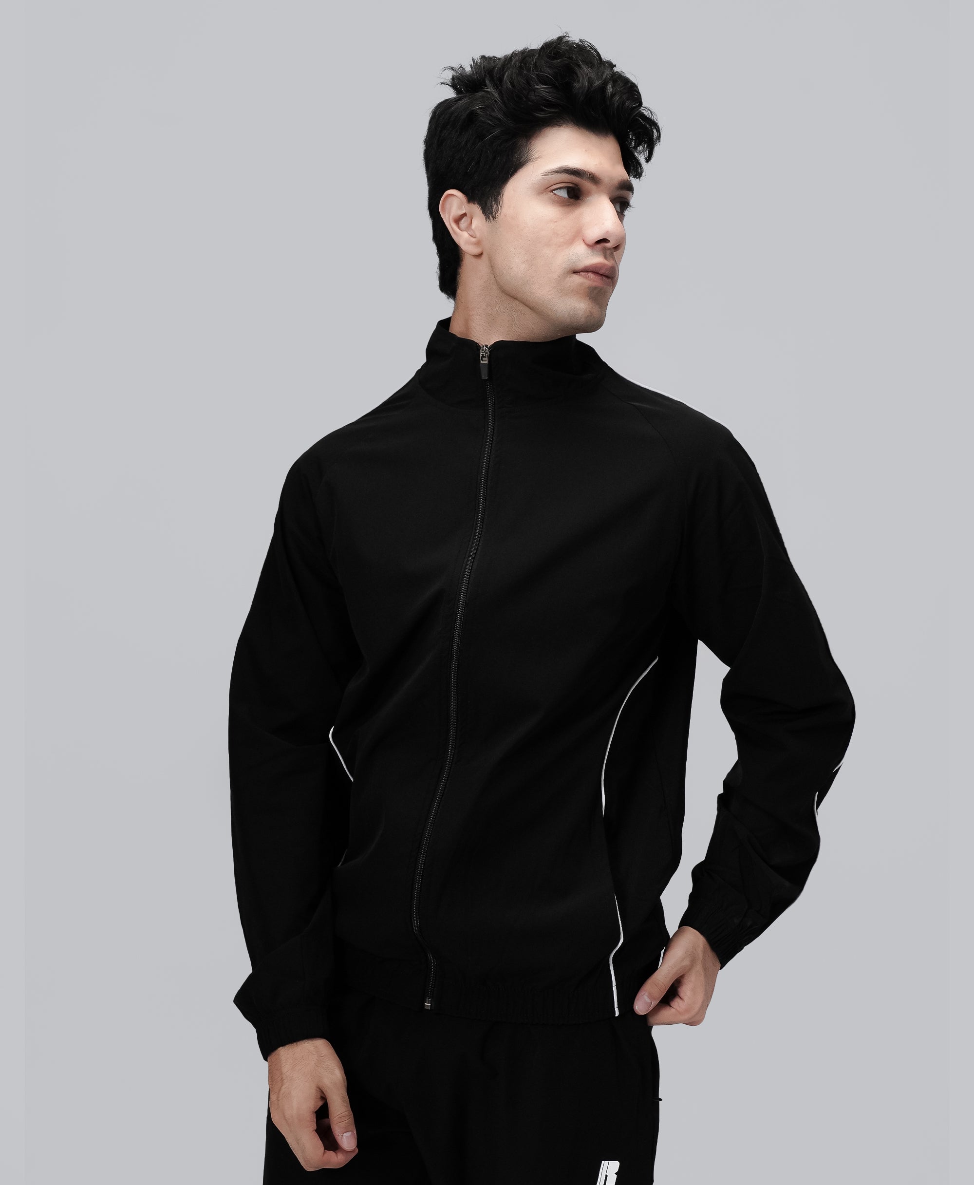 Drift Track Jacket - Just Black