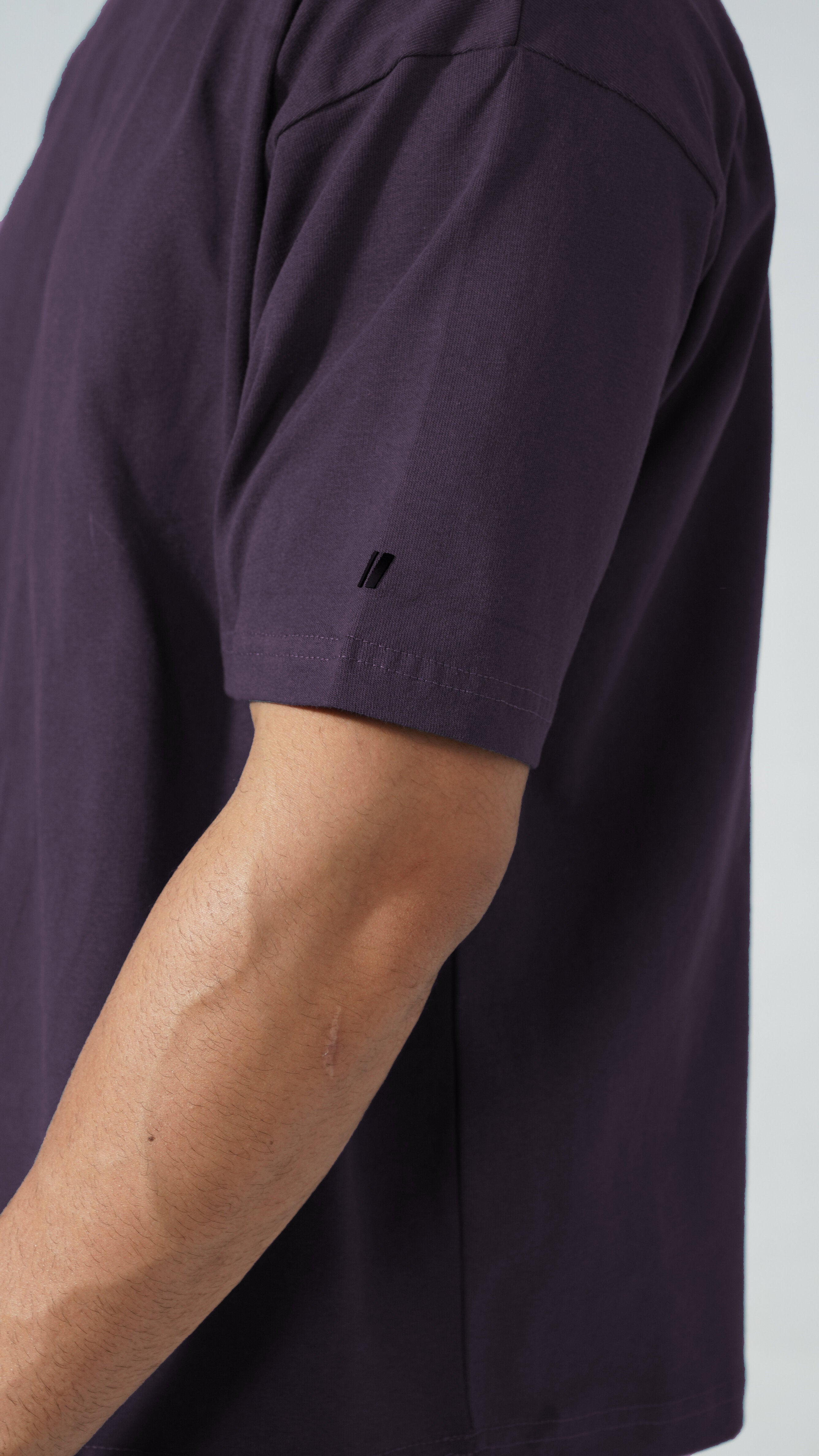 24.7 Oversized Tee - Midnight Purple
