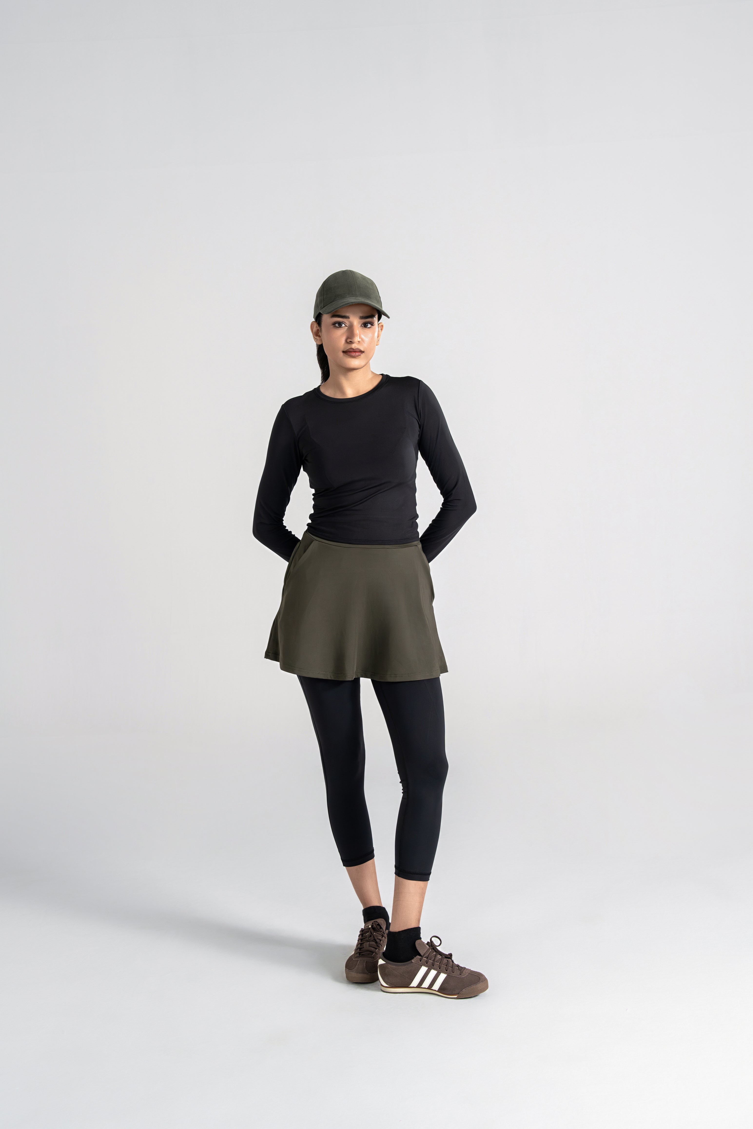 Club Skirt - Deep Olive