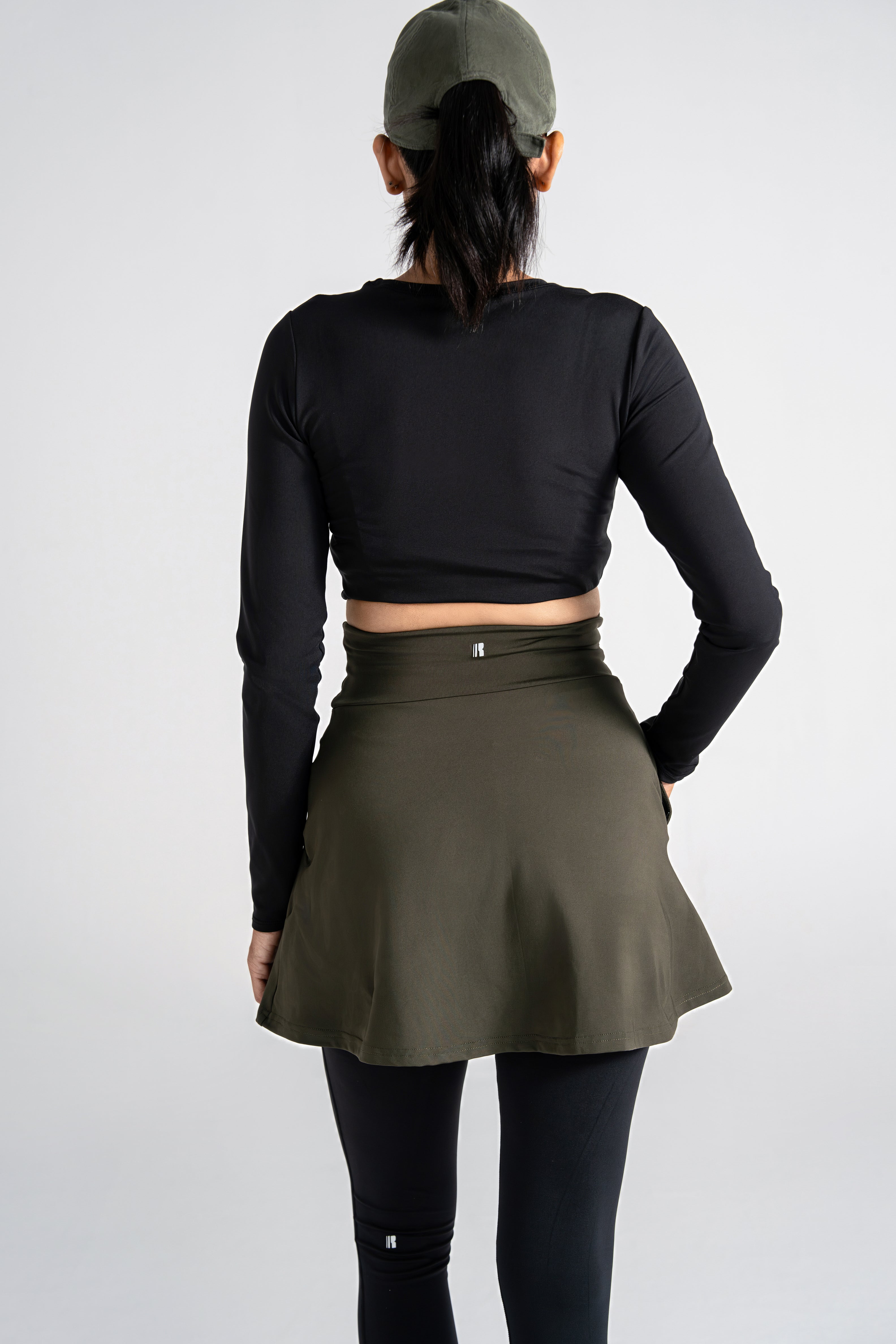 Club Skirt - Deep Olive