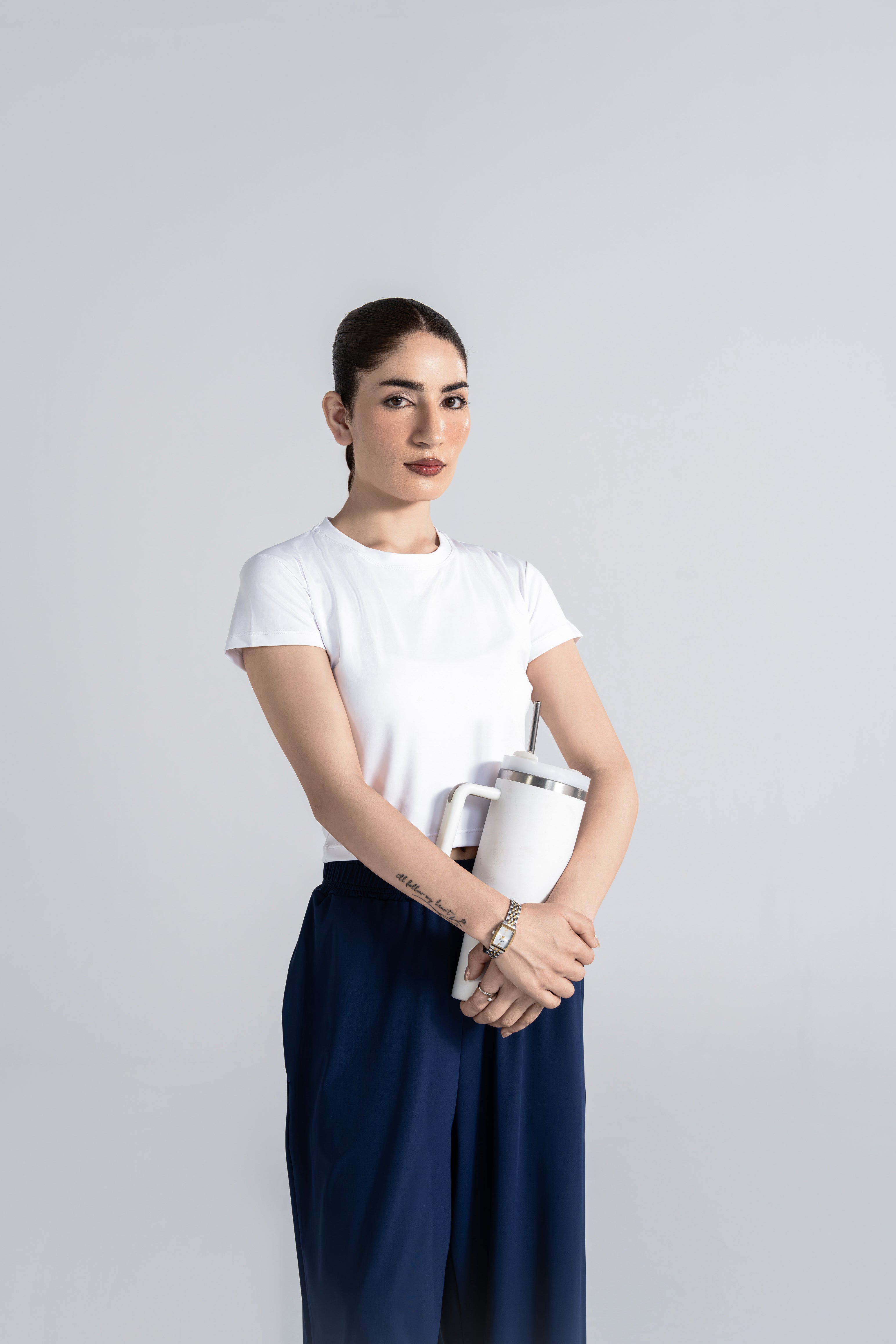 Bodyline Short Sleeve Tee - Studio White
