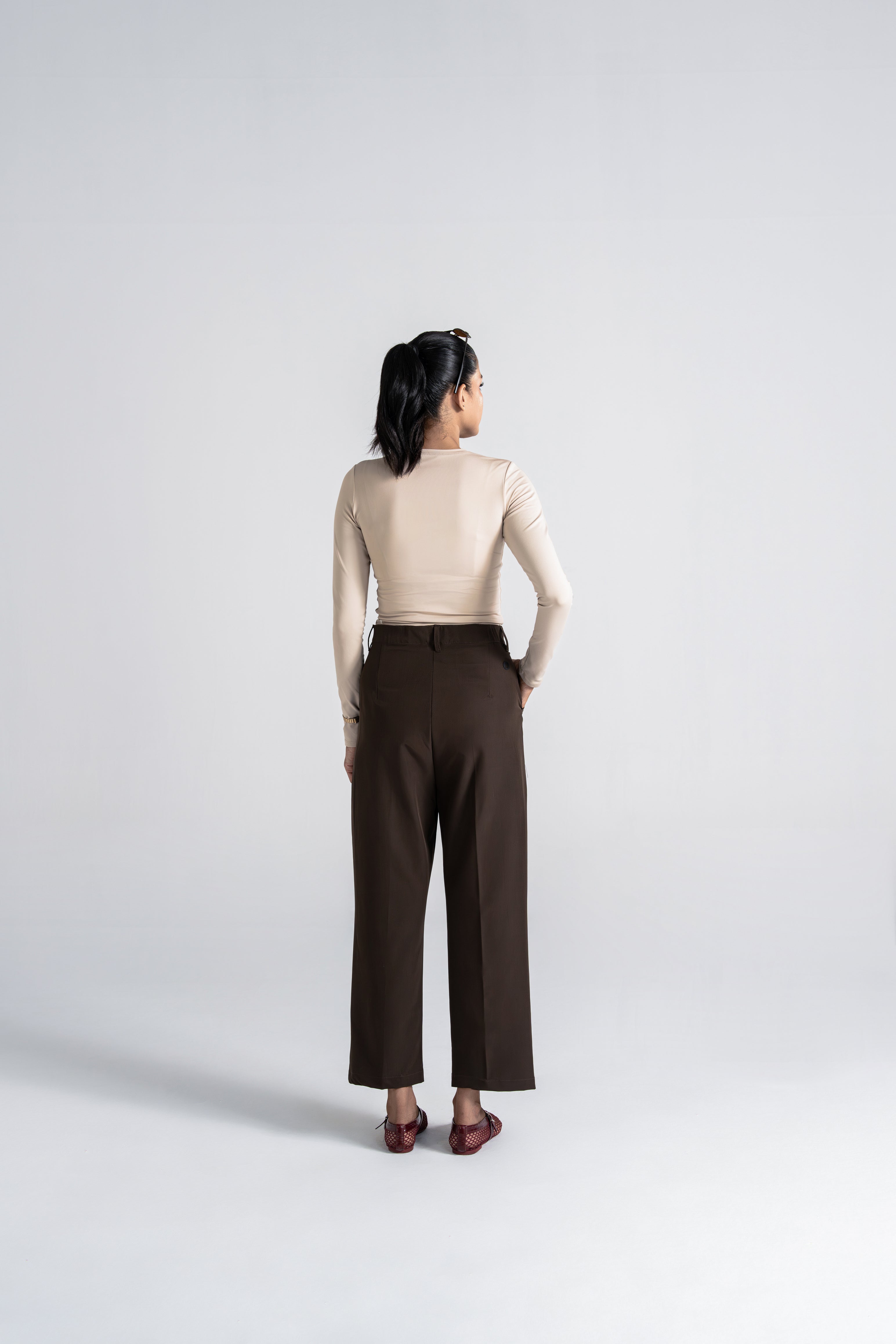 Bodyline Long Sleeve Tee - Stone