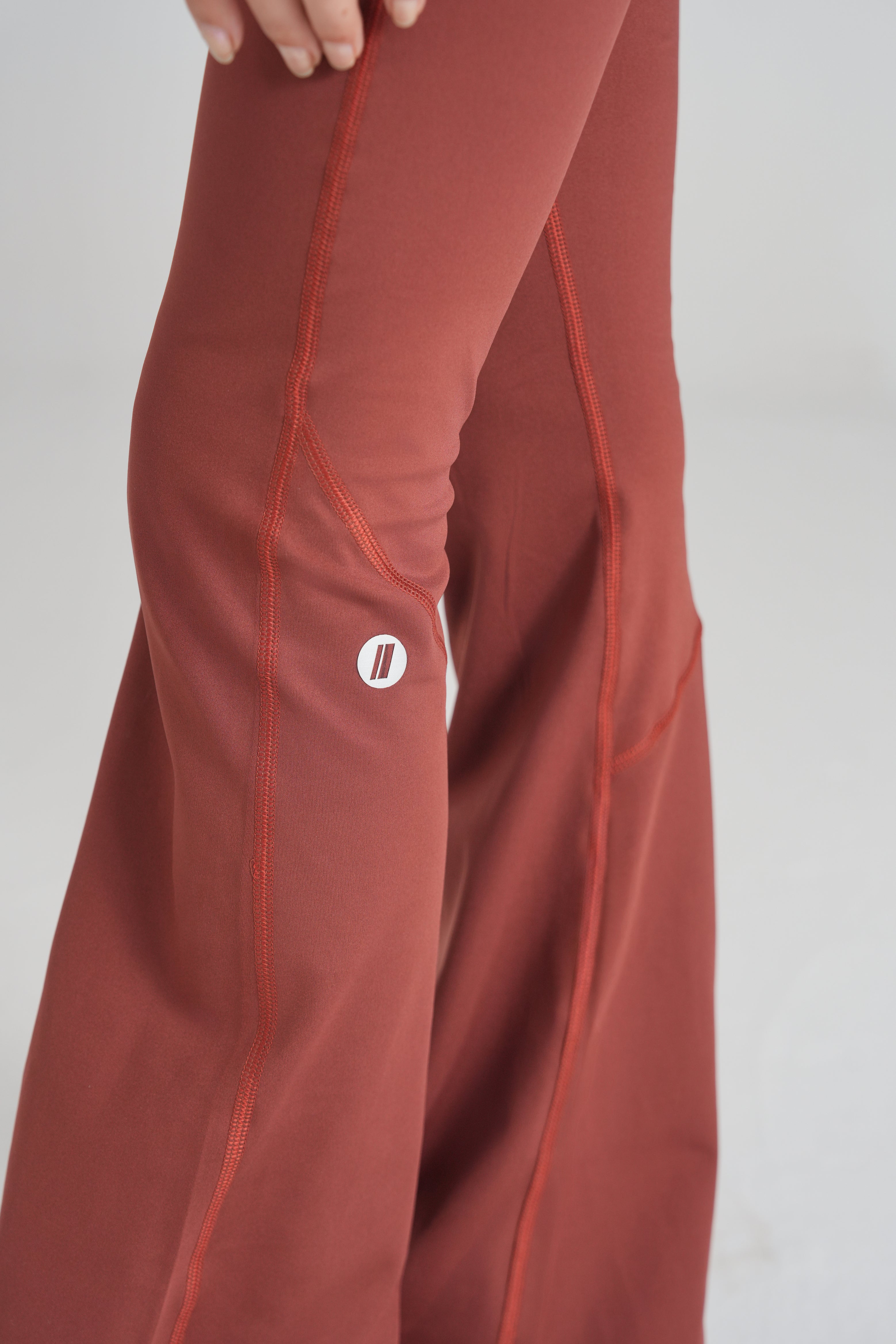 Soft Sculpt Flare Legging - Burnt Rust