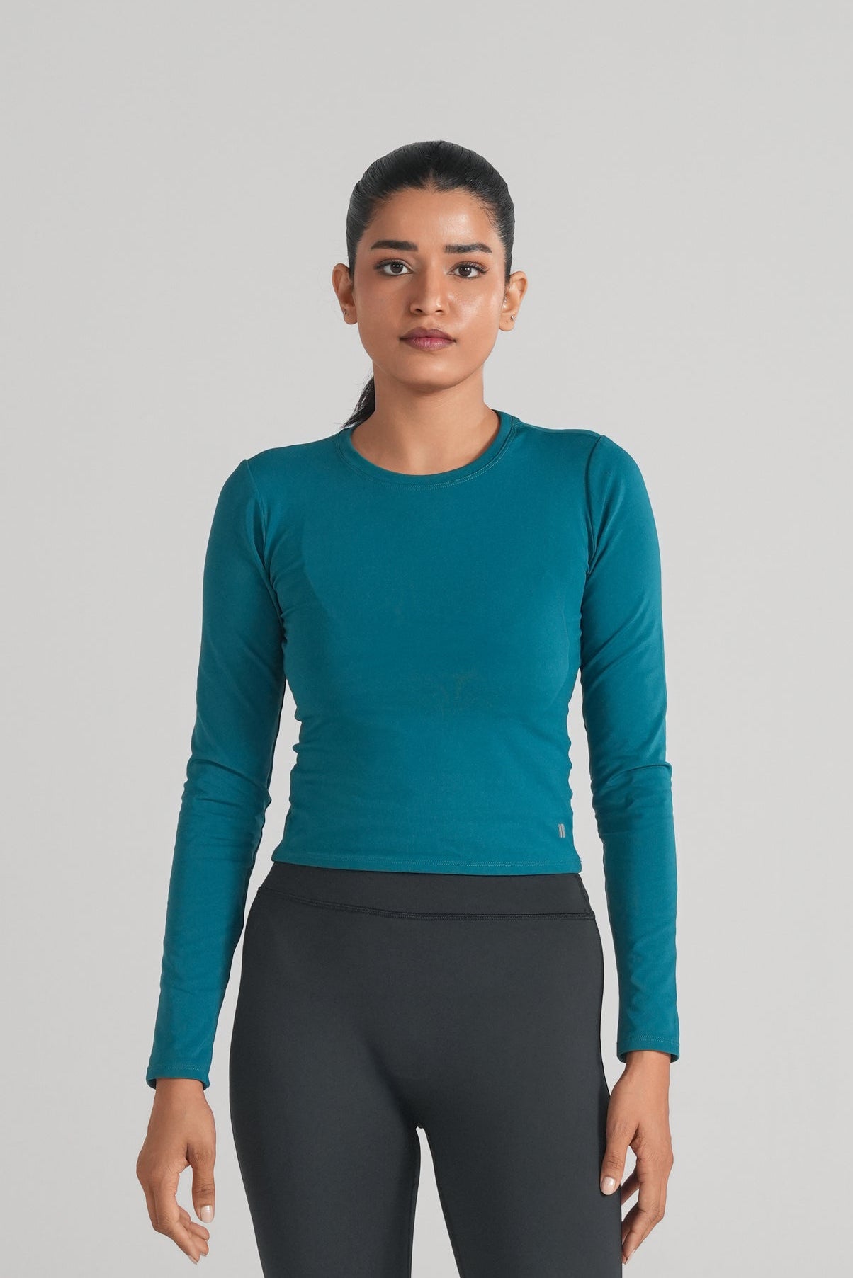 Bodyline Long Sleeve Tee - Teal