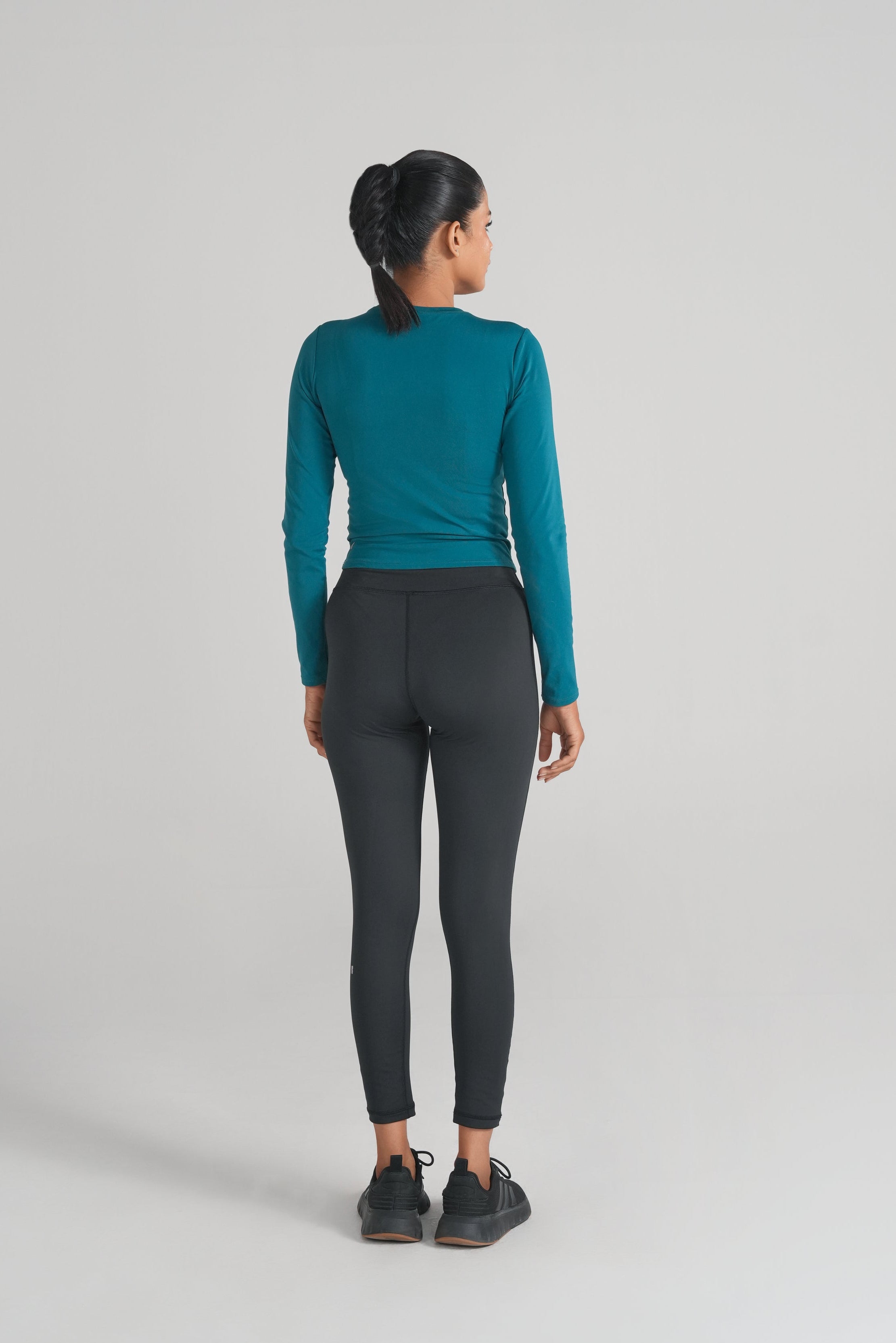 Bodyline Long Sleeve Tee - Teal