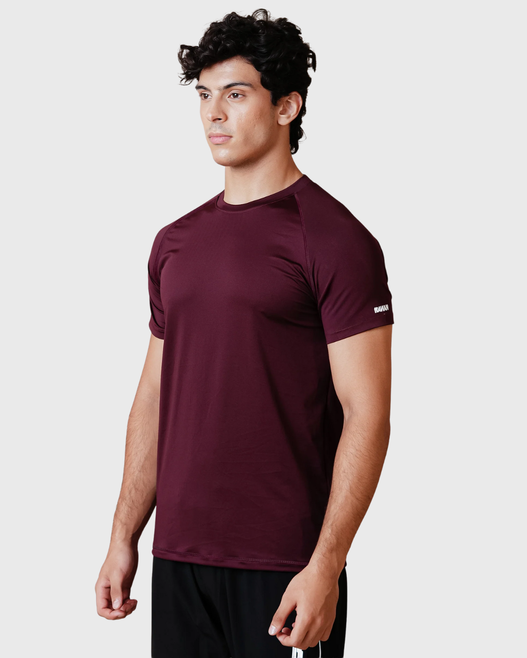 Kinetic Tee - Dark Plum