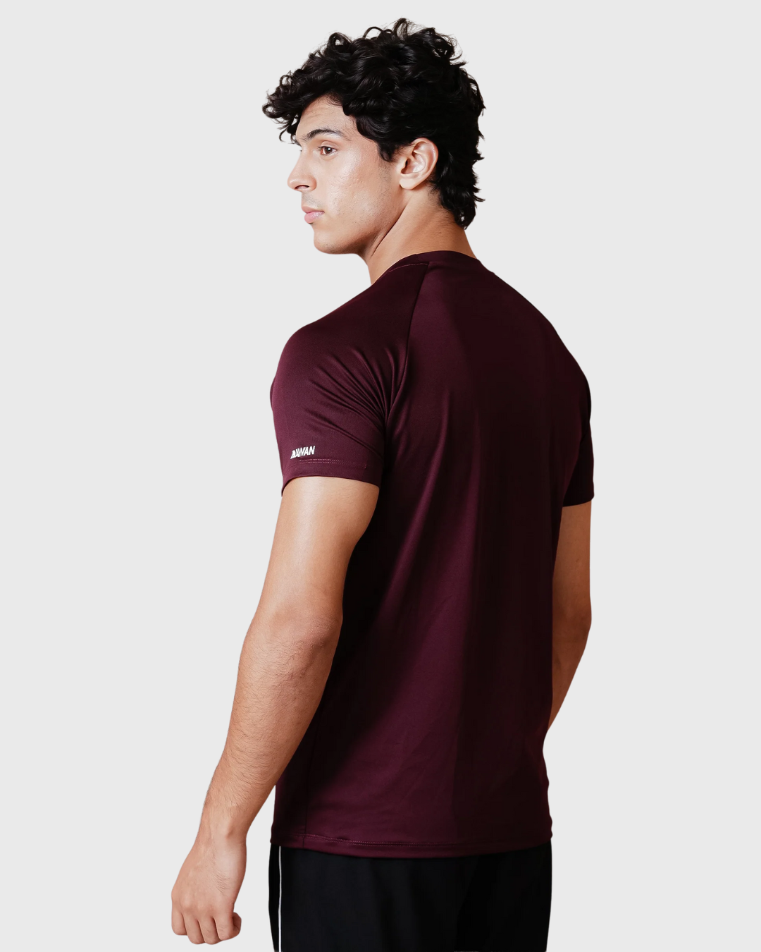 Kinetic Tee - Dark Plum