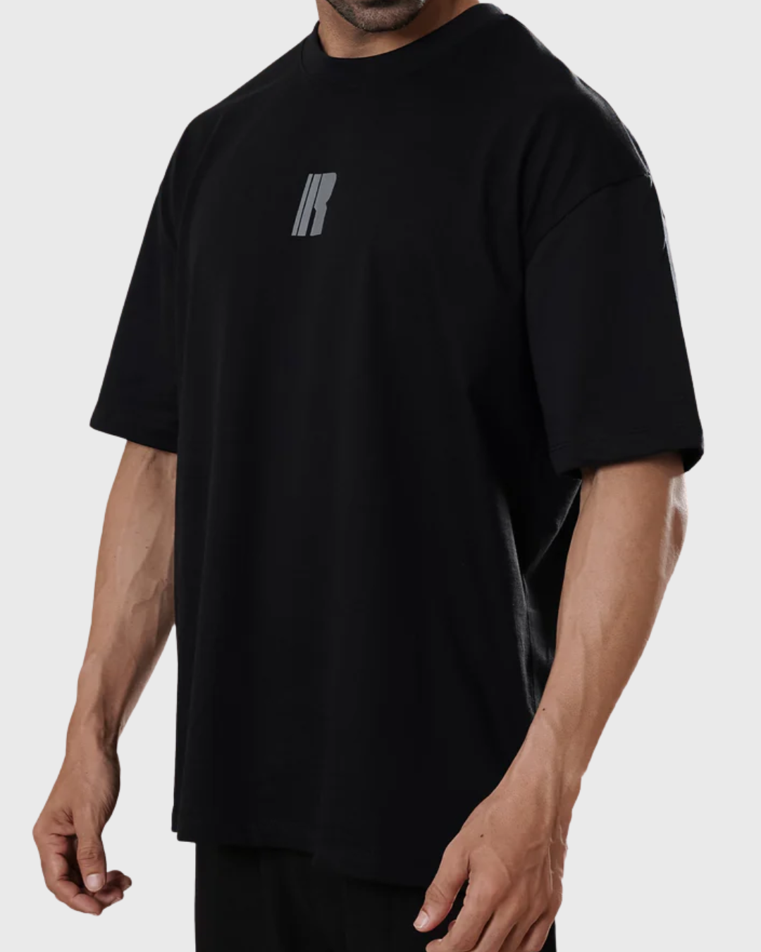 RAWAN Oversized Tee - Jet Black