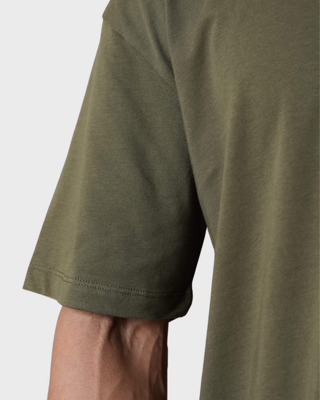 RAWAN Oversized Tee - Olive Green