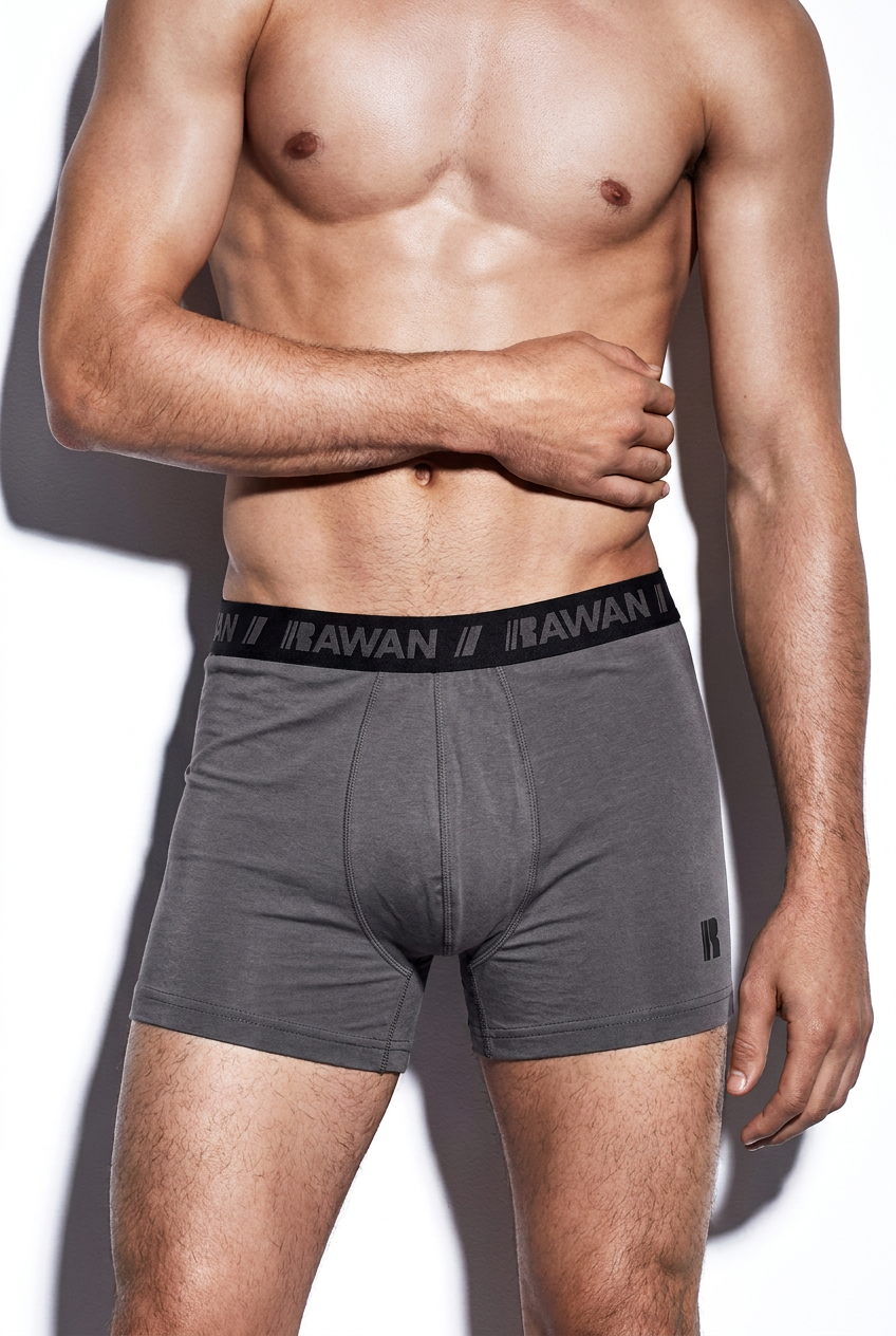 24.7 Boxer Briefs - Charcoal Grey