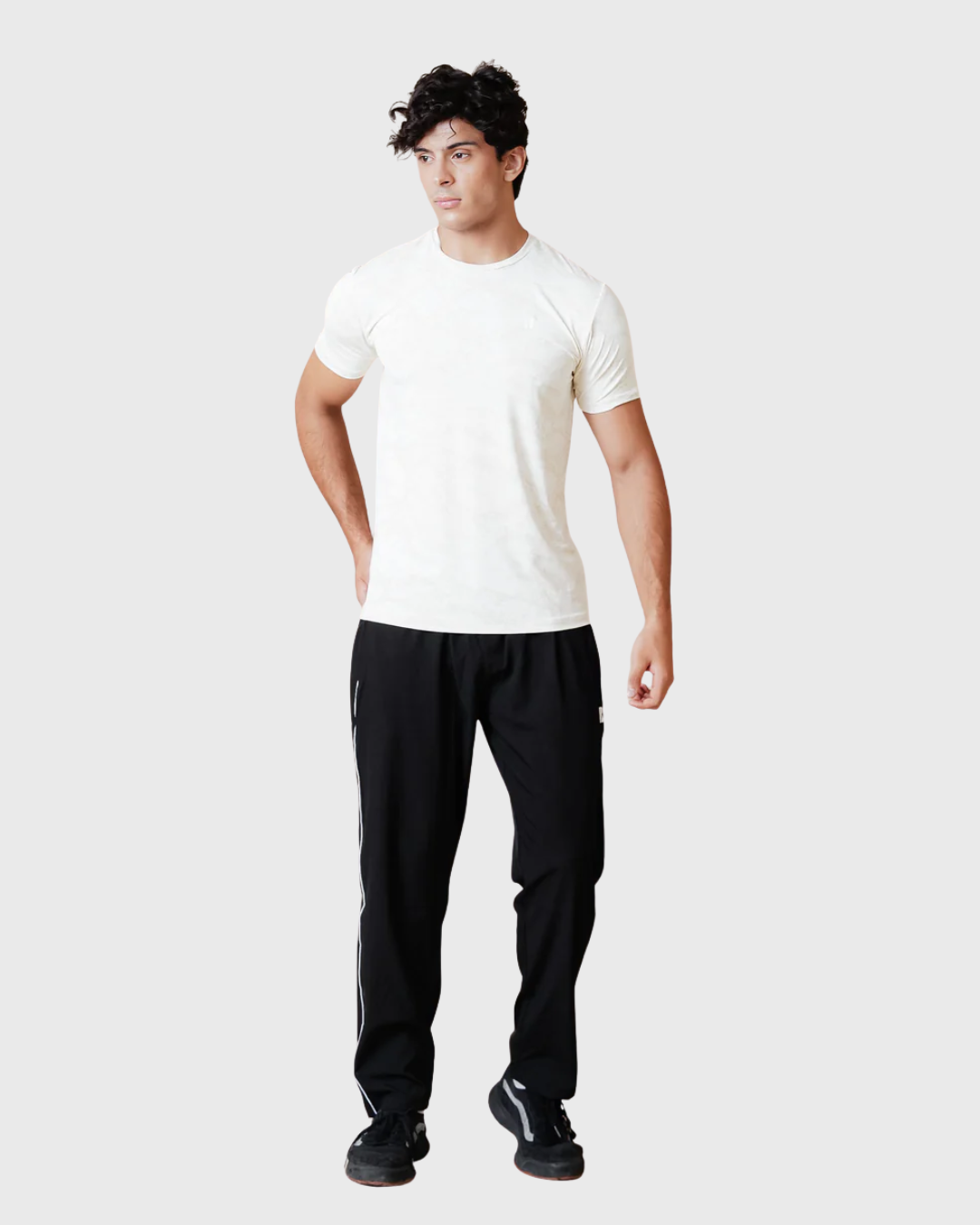 Trackline Joggers - Just Black