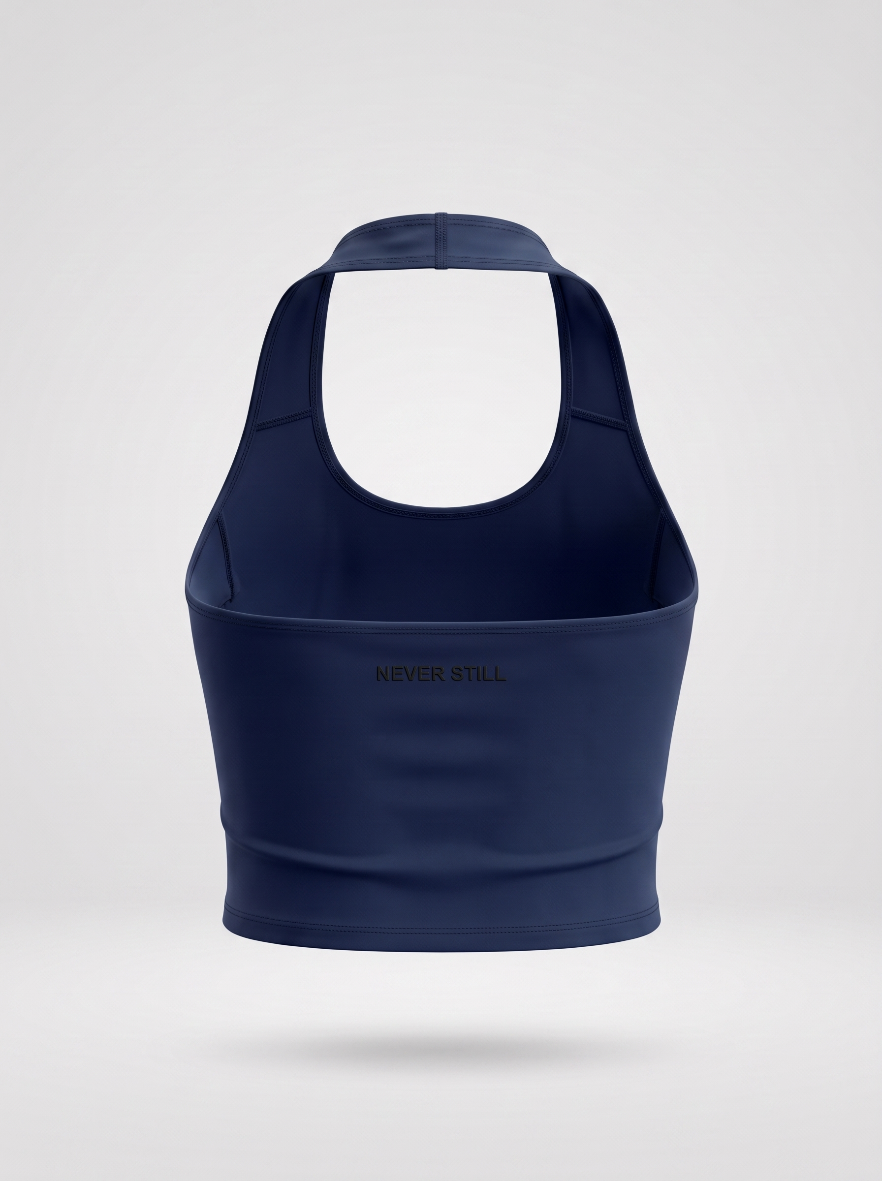 Sculpt Halter Top - Midnight Navy