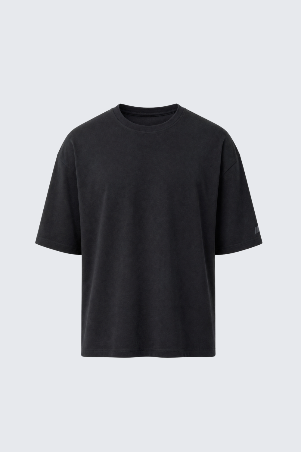24.7 Oversized Tee -Just  Black