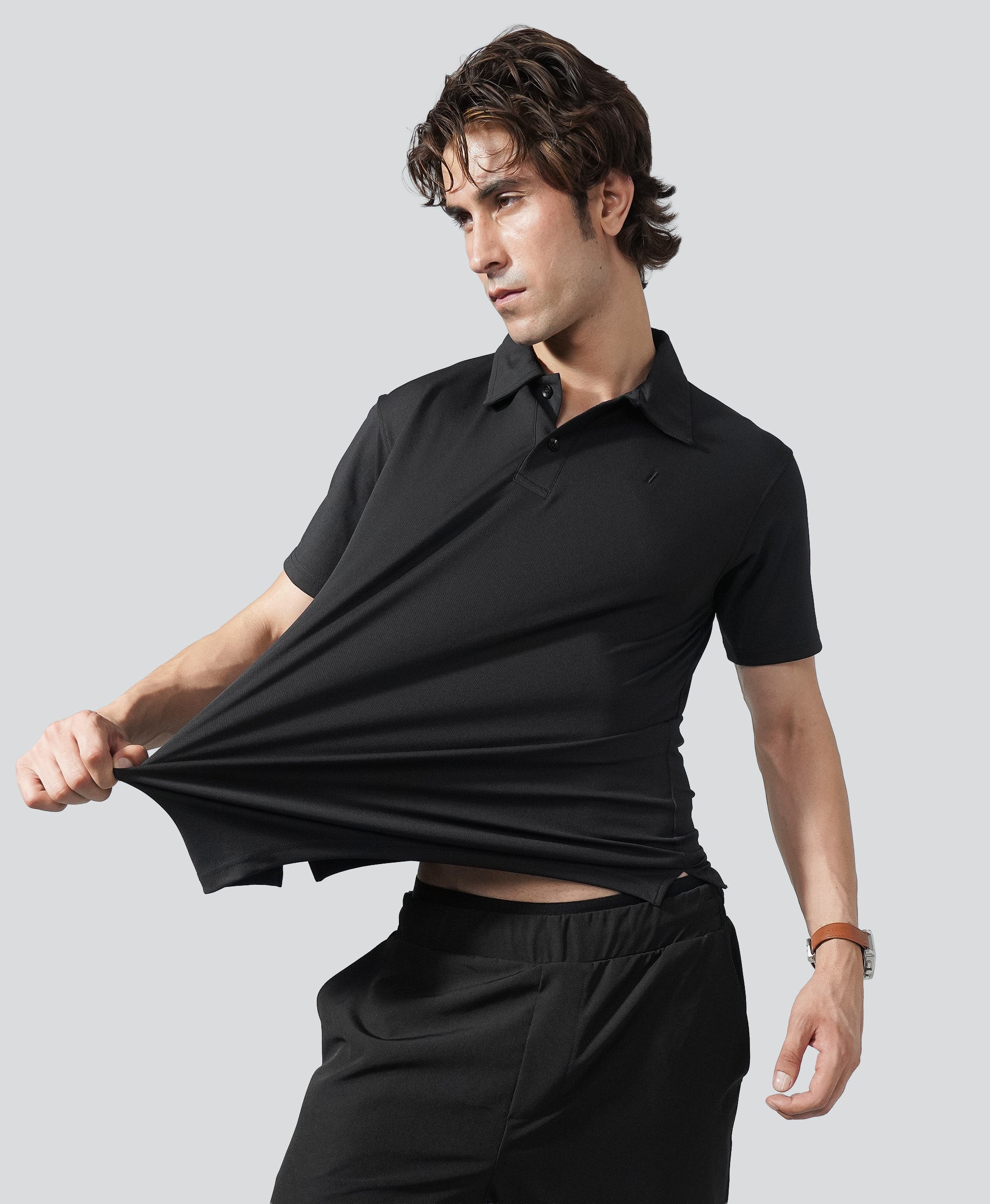Court Polo - Onyx Black