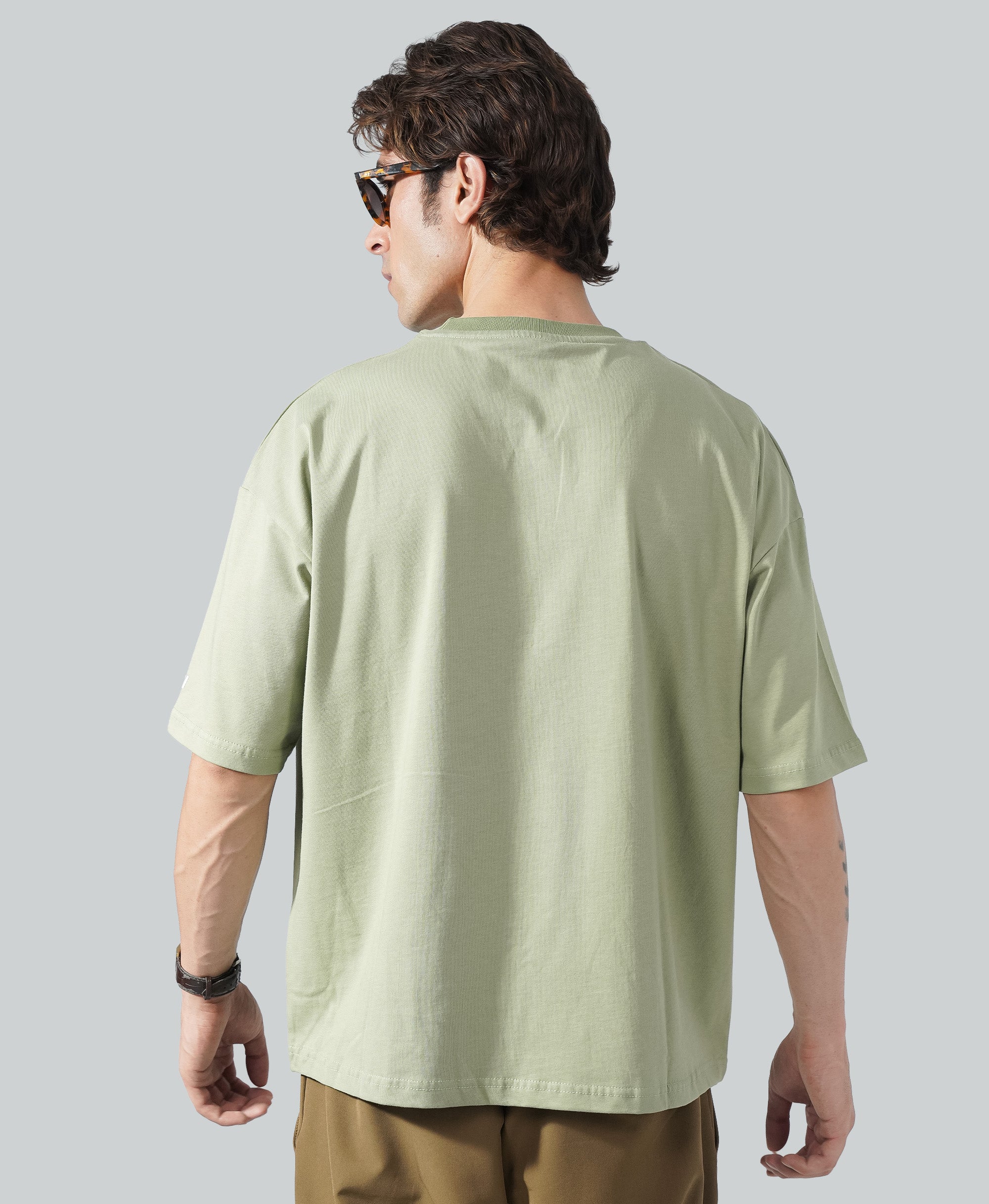 24.7 Oversized Tee - Sage Green