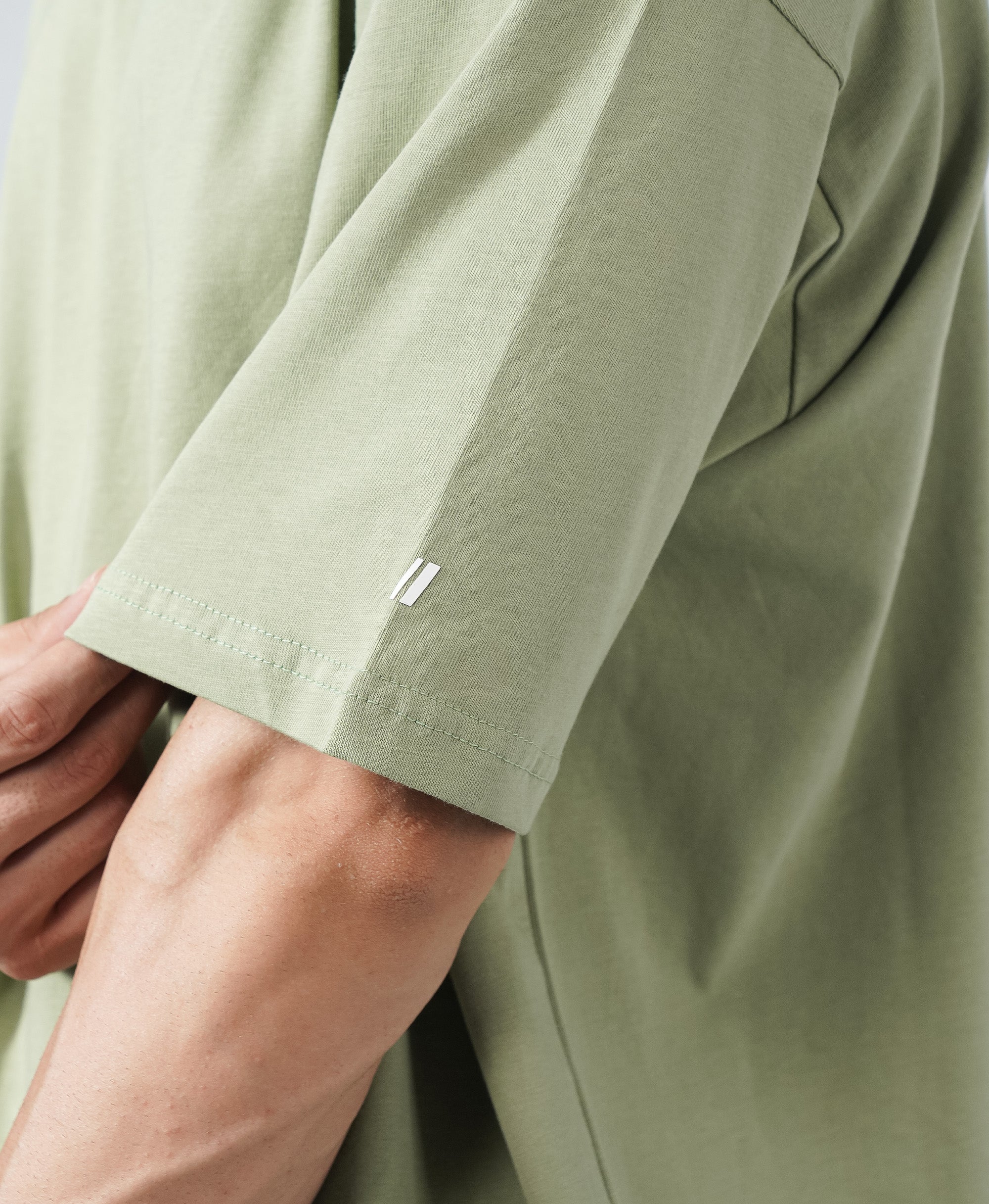 24.7 Oversized Tee - Sage Green