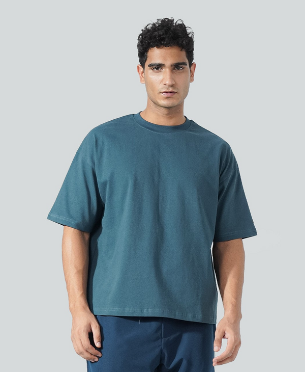 24.7 Oversized Tee - Deep Teal