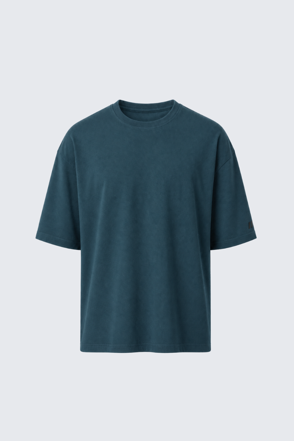 24.7 Oversized Tee - Deep Teal