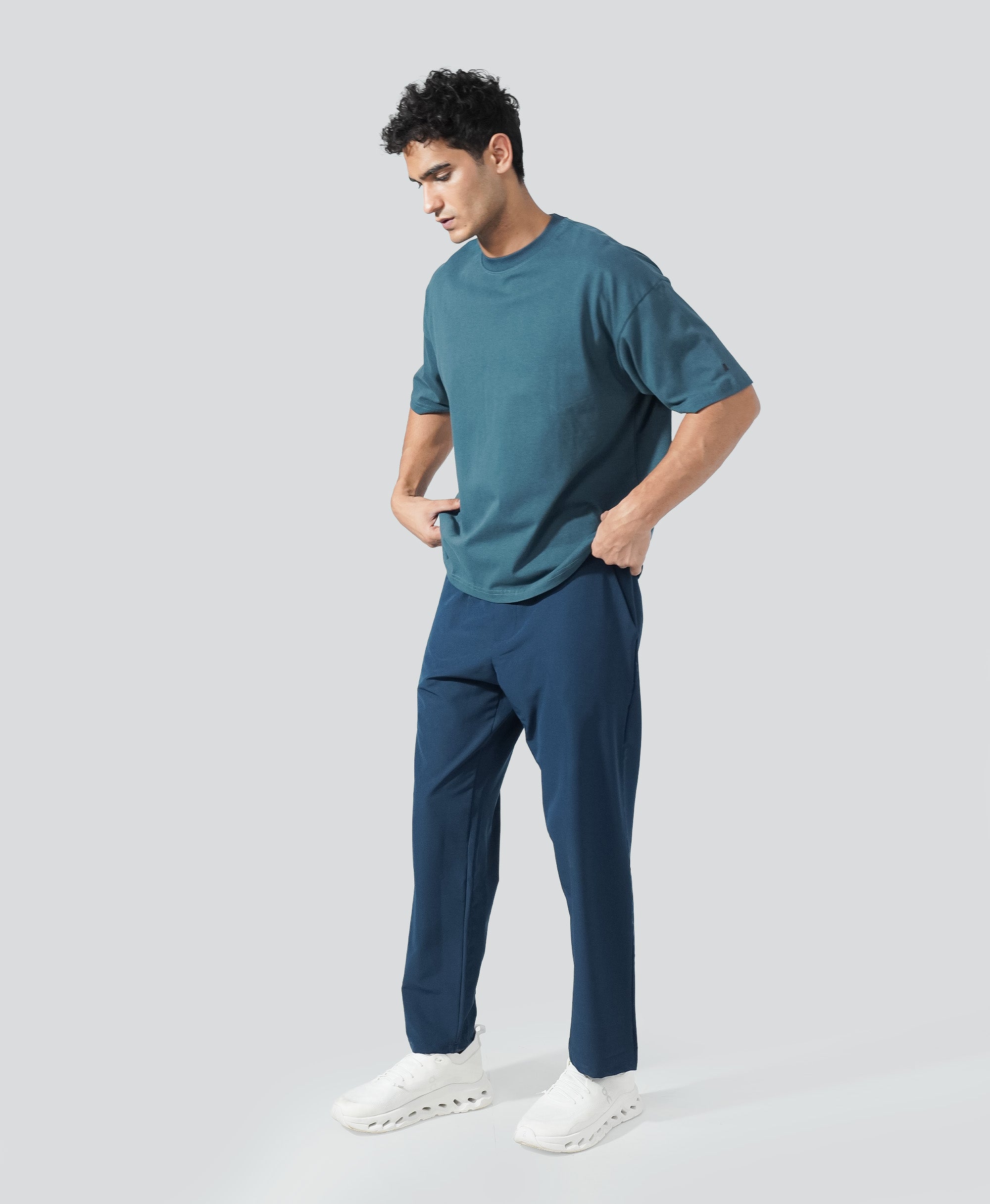 24.7 Oversized Tee - Deep Teal