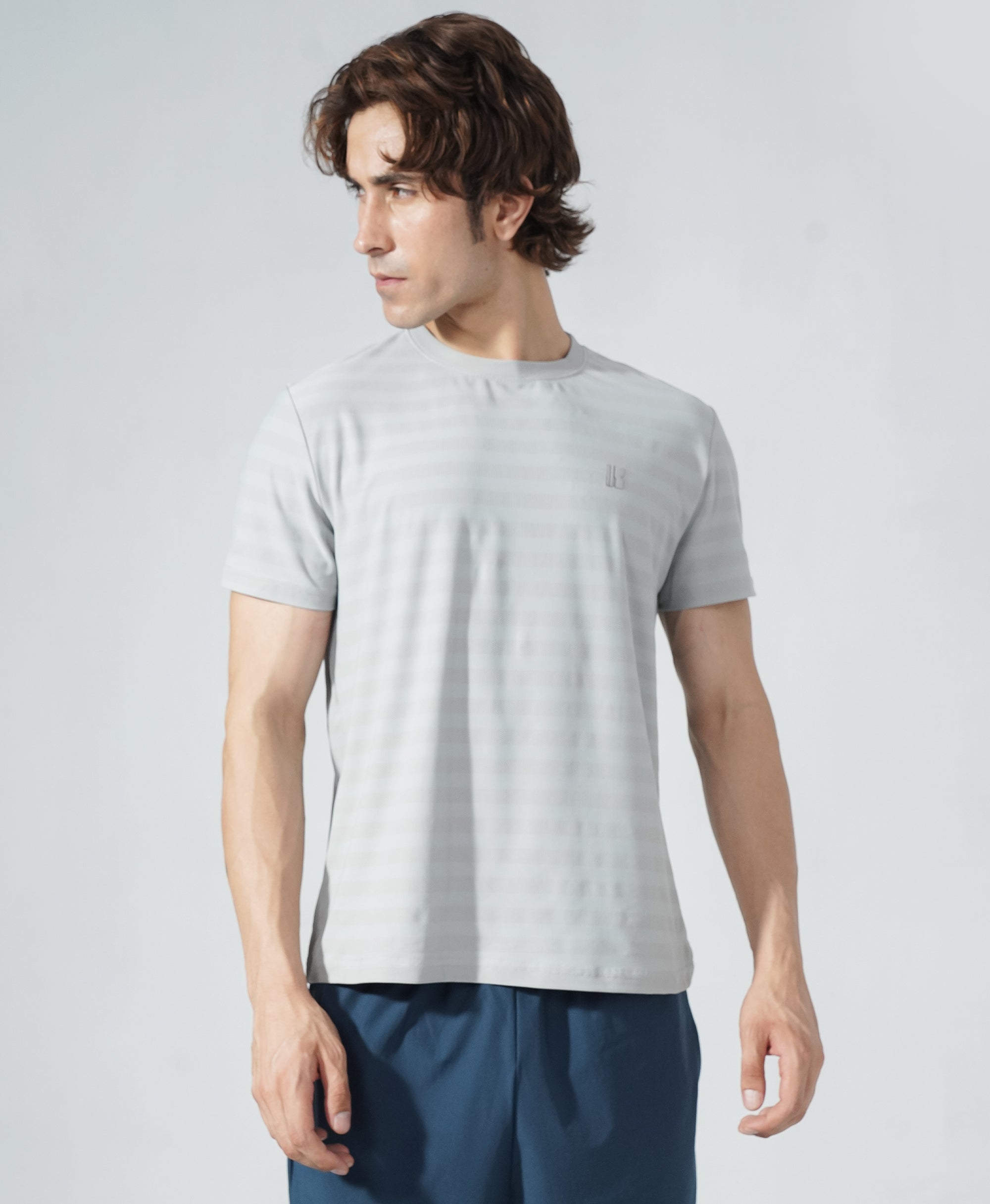 Windrunner Tee - Ice Grey