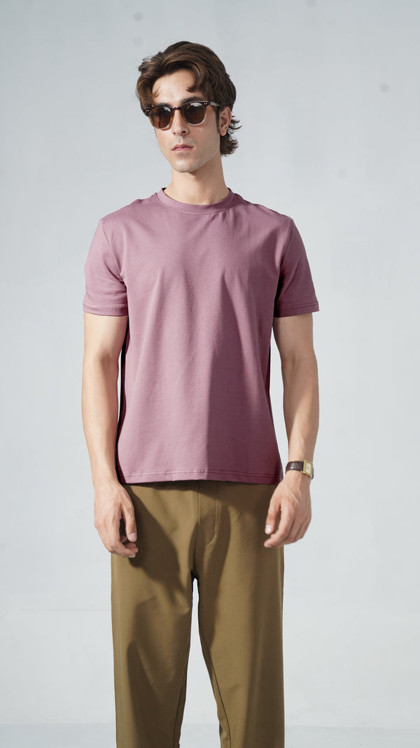 24.7 Tee - Ash Mauve