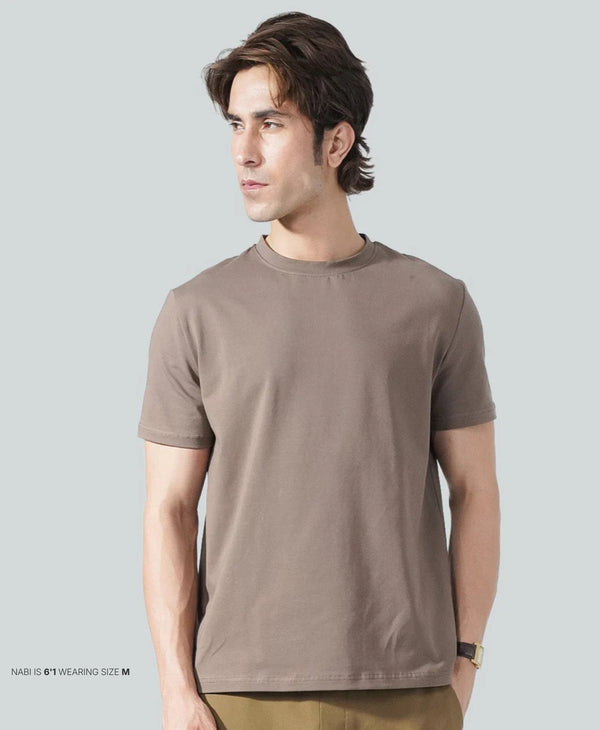 24.7 Tee - Mocha Brown